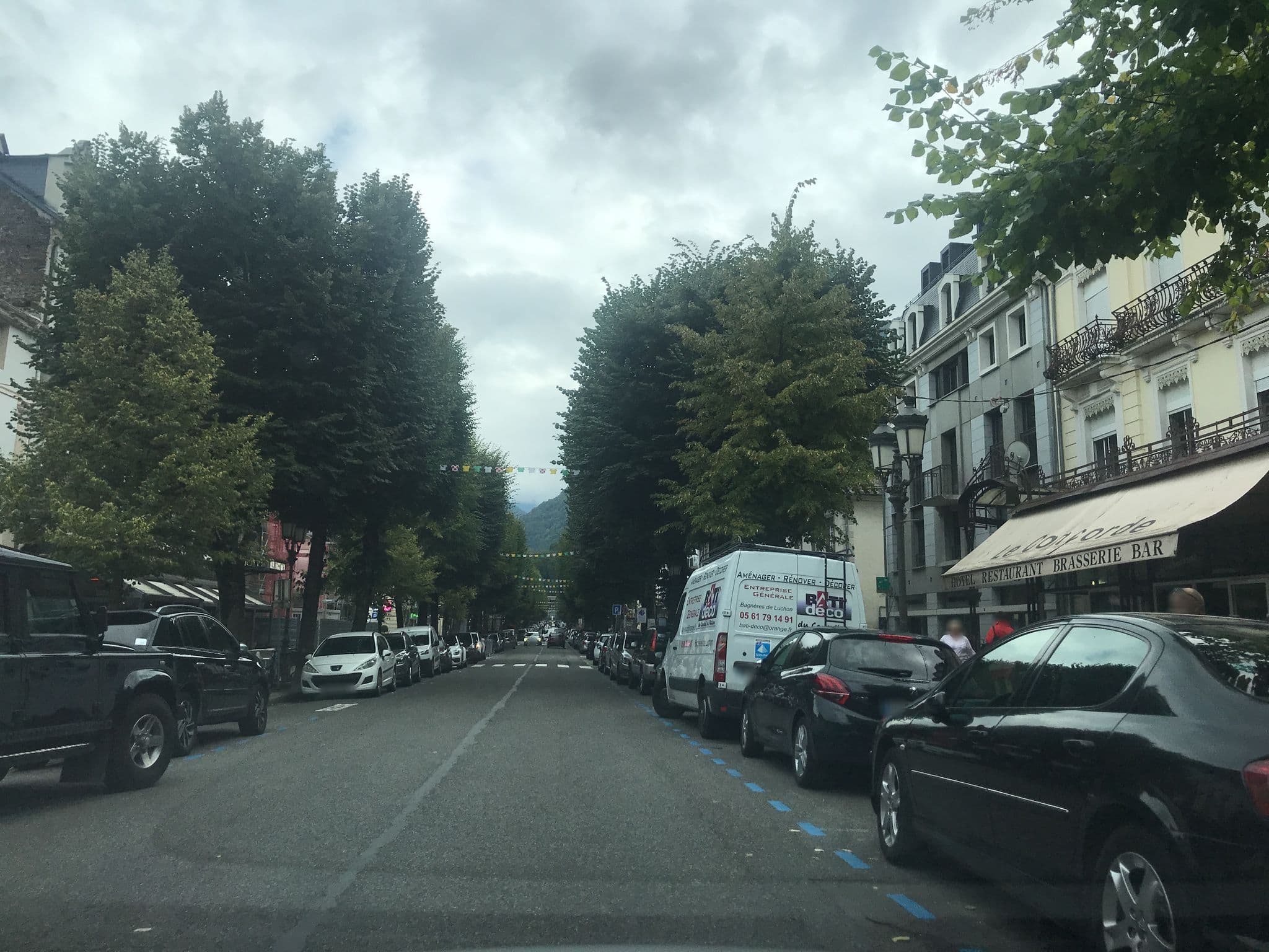 Street view near Hotel de France Apartments, Bagnères-de-Luchon — © pgiraud (CC BY-SA · Mapillary)