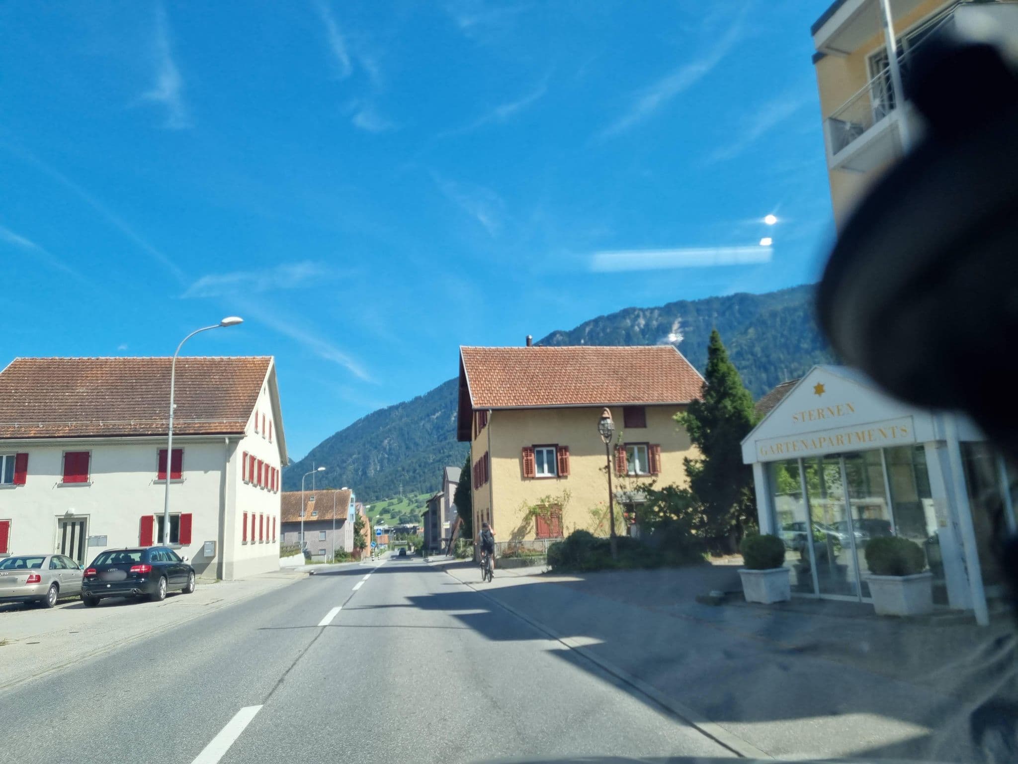 Street view near Gartenhotel Sternen, Domat — © dsmm (CC BY-SA · Mapillary)
