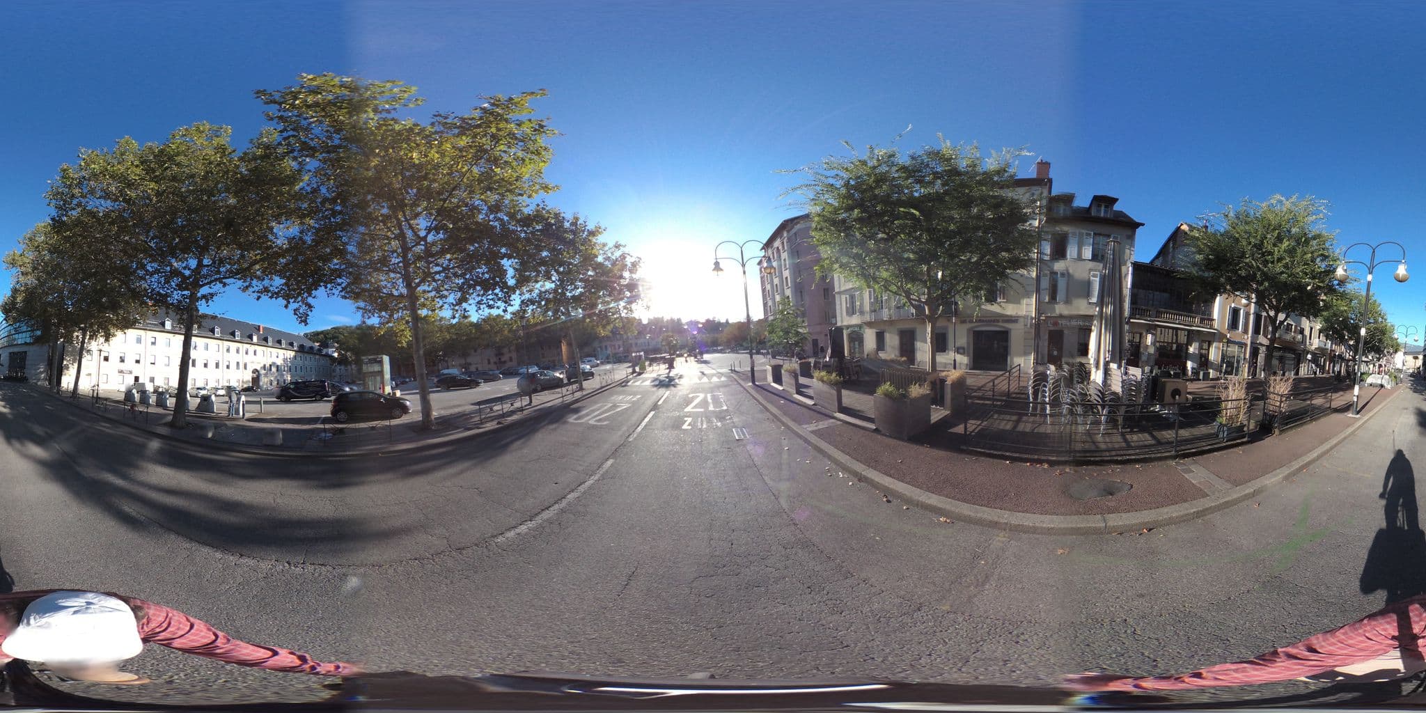 Street view near Altedia Lodge, Chambéry — © geovelo (CC BY-SA · Mapillary)