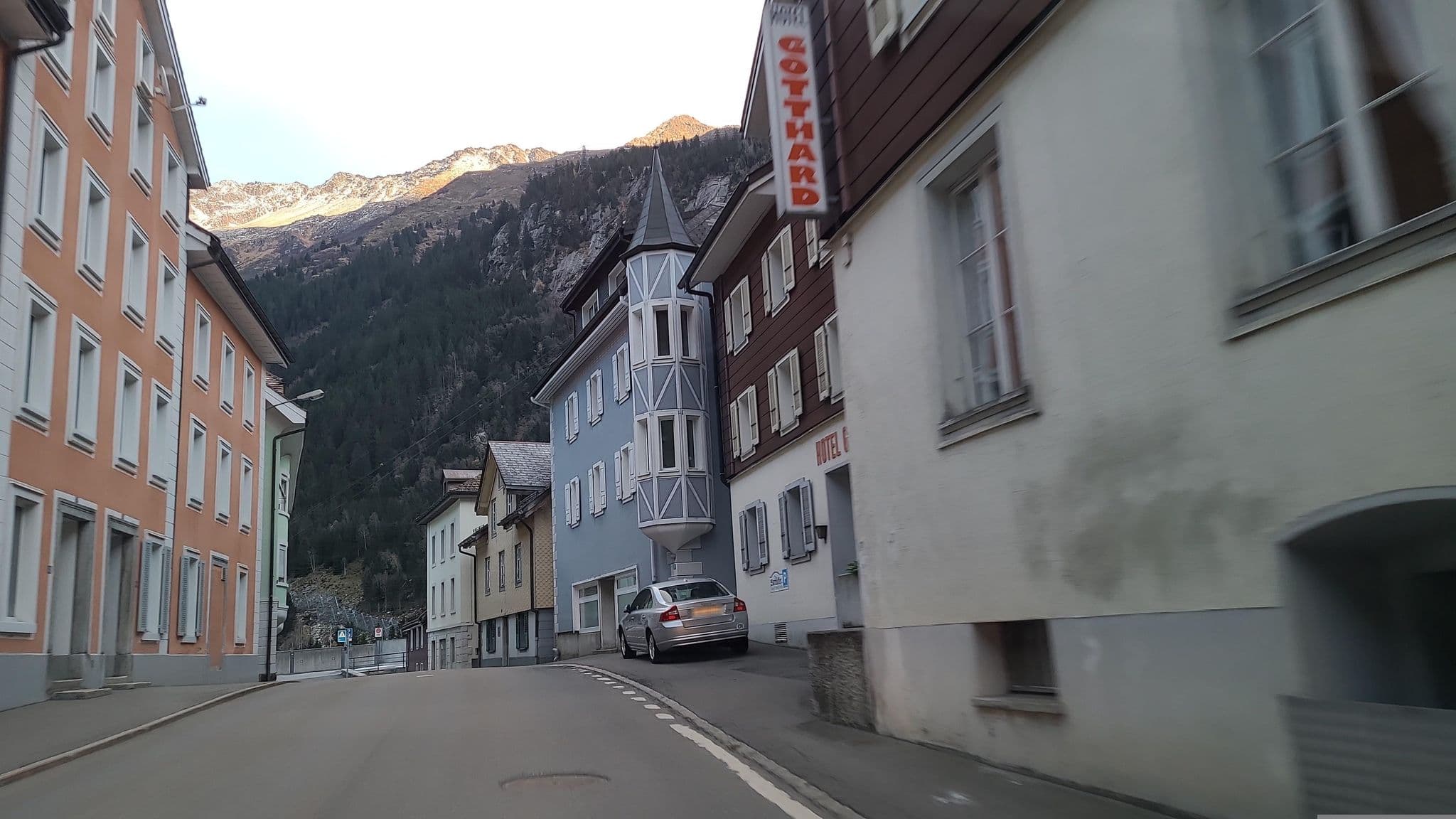 Street view near Gotthard, Andermatt — © chrisbeddow (CC BY-SA · Mapillary)