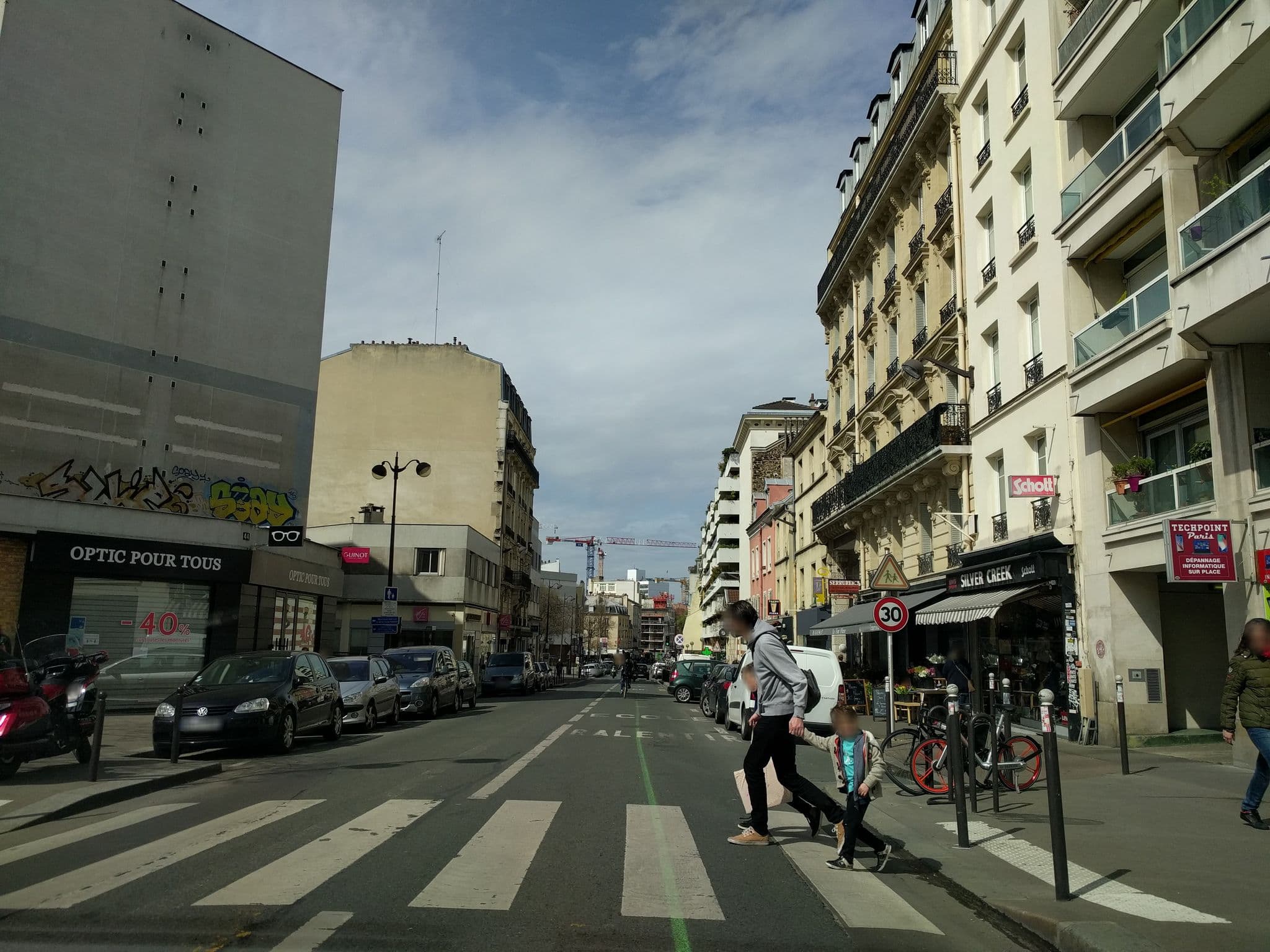 Street view near Ibis hotel, Paris 12 Reuilly — © mappy_sa (CC BY-SA · Mapillary)