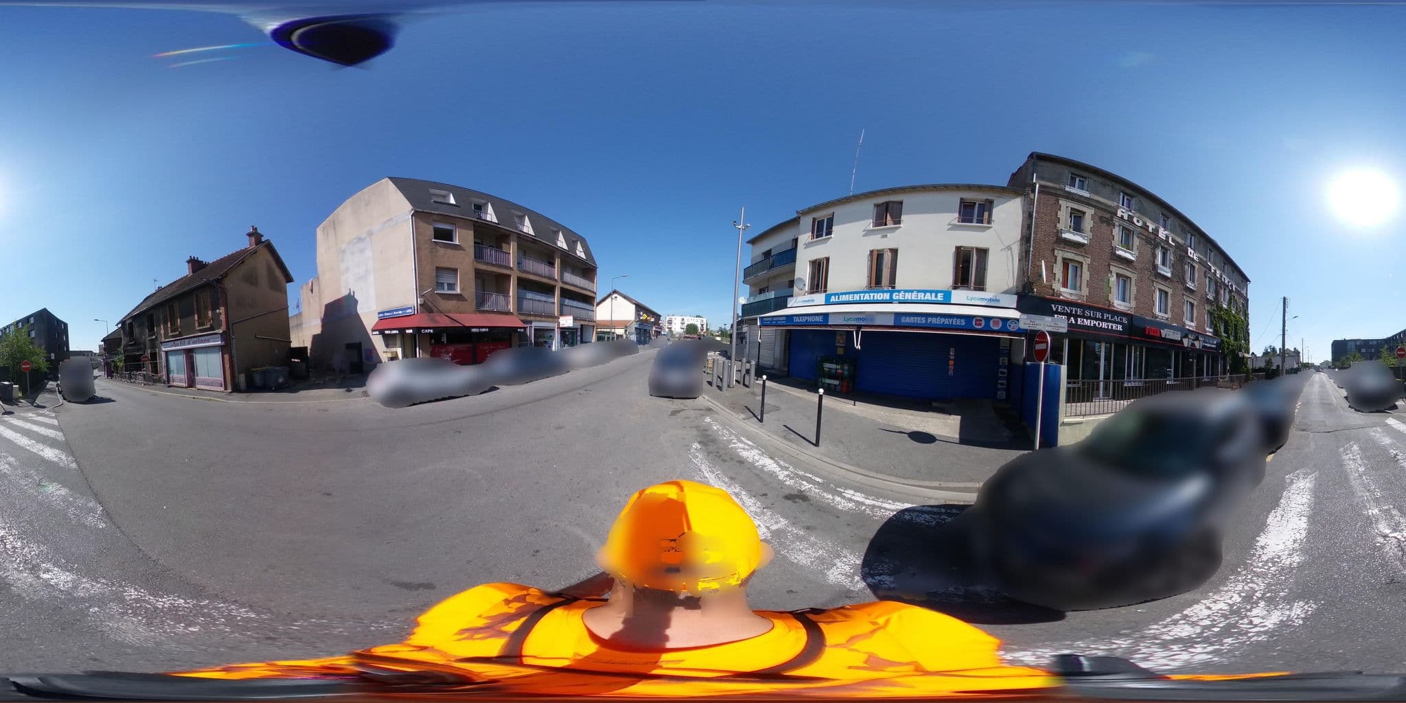 Street view near Hotel De France, Goussainville — © cartocite (CC BY-SA · Mapillary)