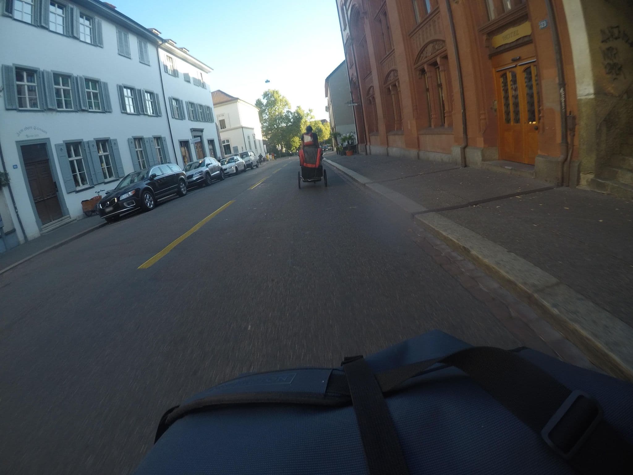 Street view near Hotel Rochat, Basel — © mfa (CC BY-SA · Mapillary)