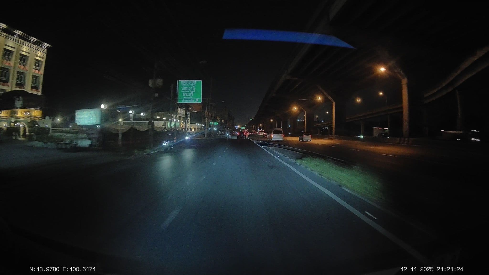 Street view near Siam Hotel, Sai Mai — © ThailandCambodia (CC BY-SA · Mapillary)