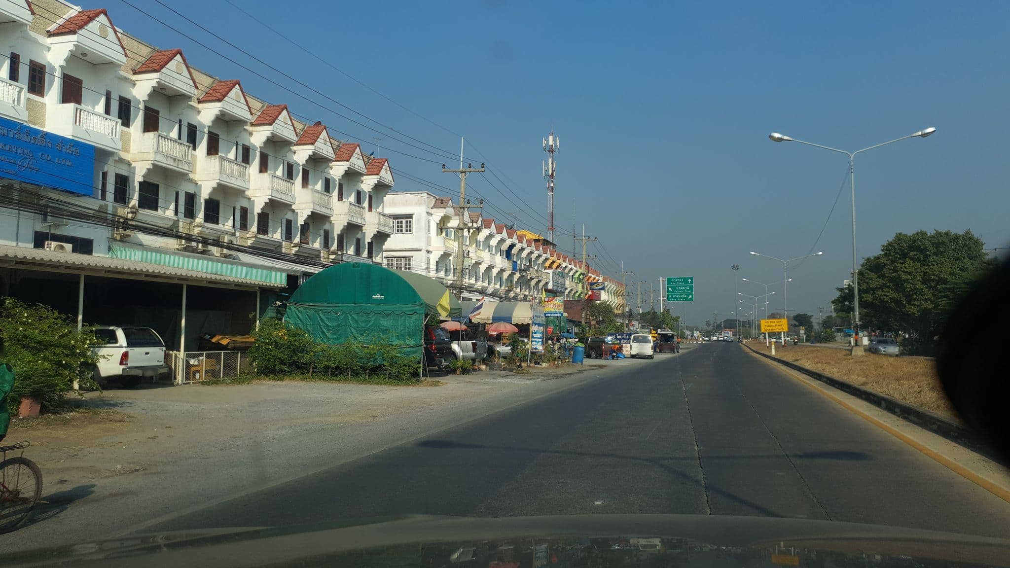 Street view near Vintage54 Hotel, Bang Ban — © jrcarlsen (CC BY-SA · Mapillary)