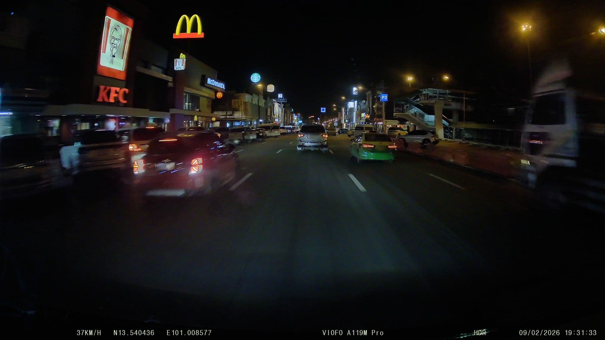 Street view near the way hotel, Bang Pakong — © ThailandCambodia (CC BY-SA · Mapillary)