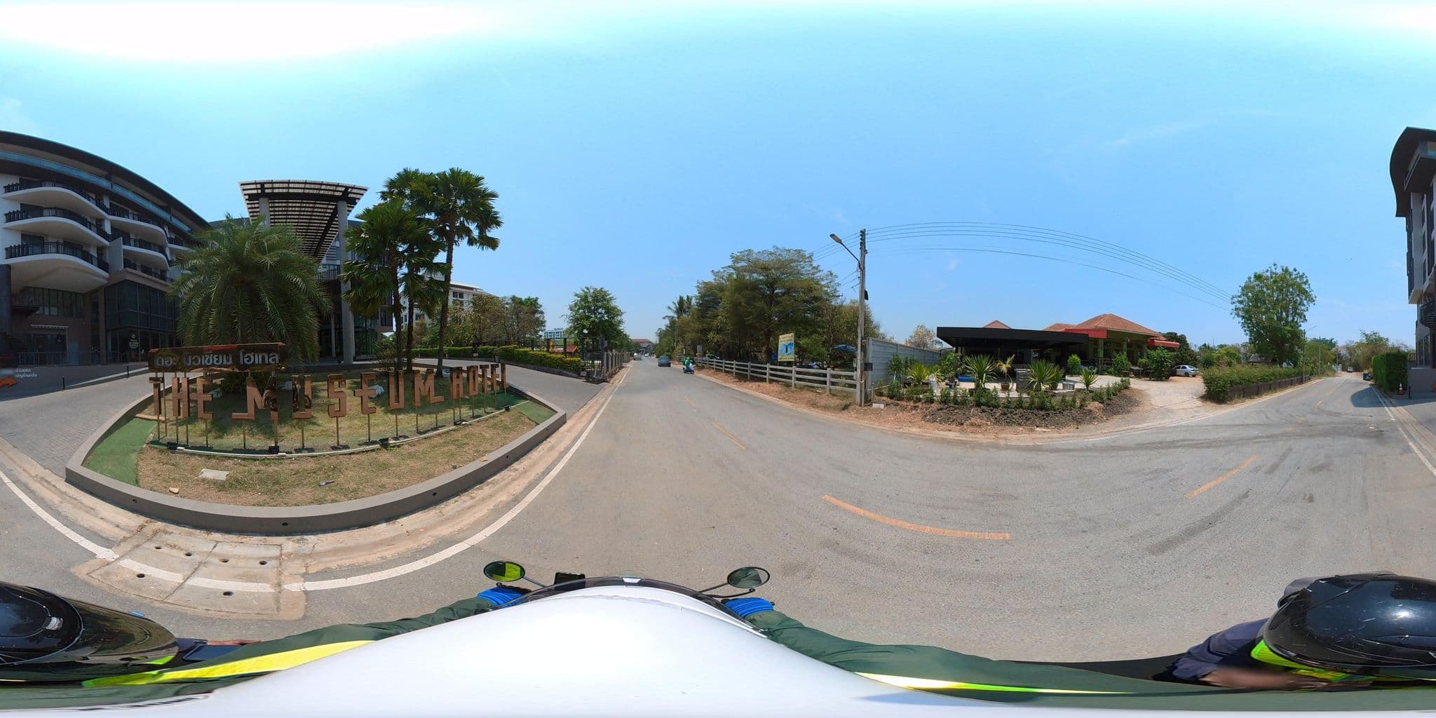 Street view near The Museum Hotel, Nakhon Pathom — © NAKHONPATHOM_CITY_STREET_VIEW (CC BY-SA · Mapillary)