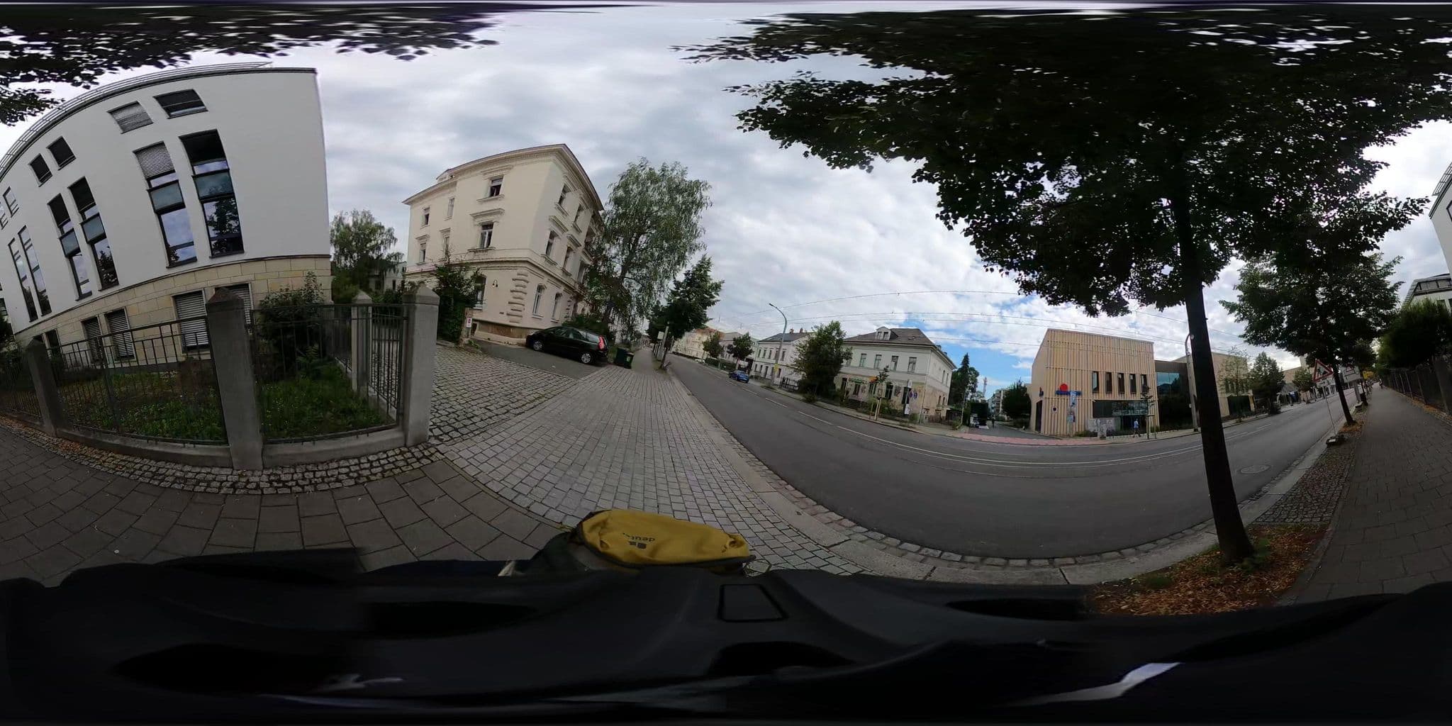 Street view near Limehome Dresden Antonstraße, Äußere Neustadt — © geowatti (CC BY-SA · Mapillary)