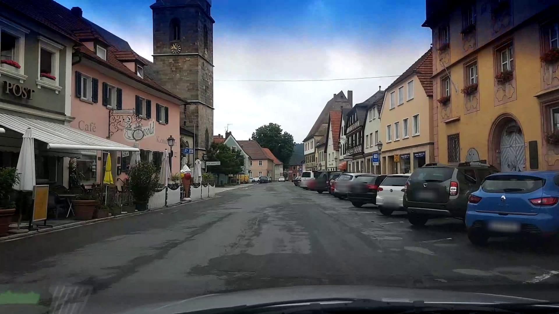 Street view near Hotel Alte Post, Weismain — © r66 (CC BY-SA · Mapillary)