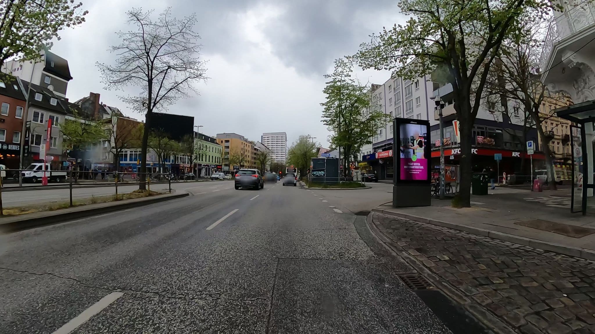 Street view near Sleephotels Casino, St. Pauli — © veloroute_hamburg (CC BY-SA · Mapillary)