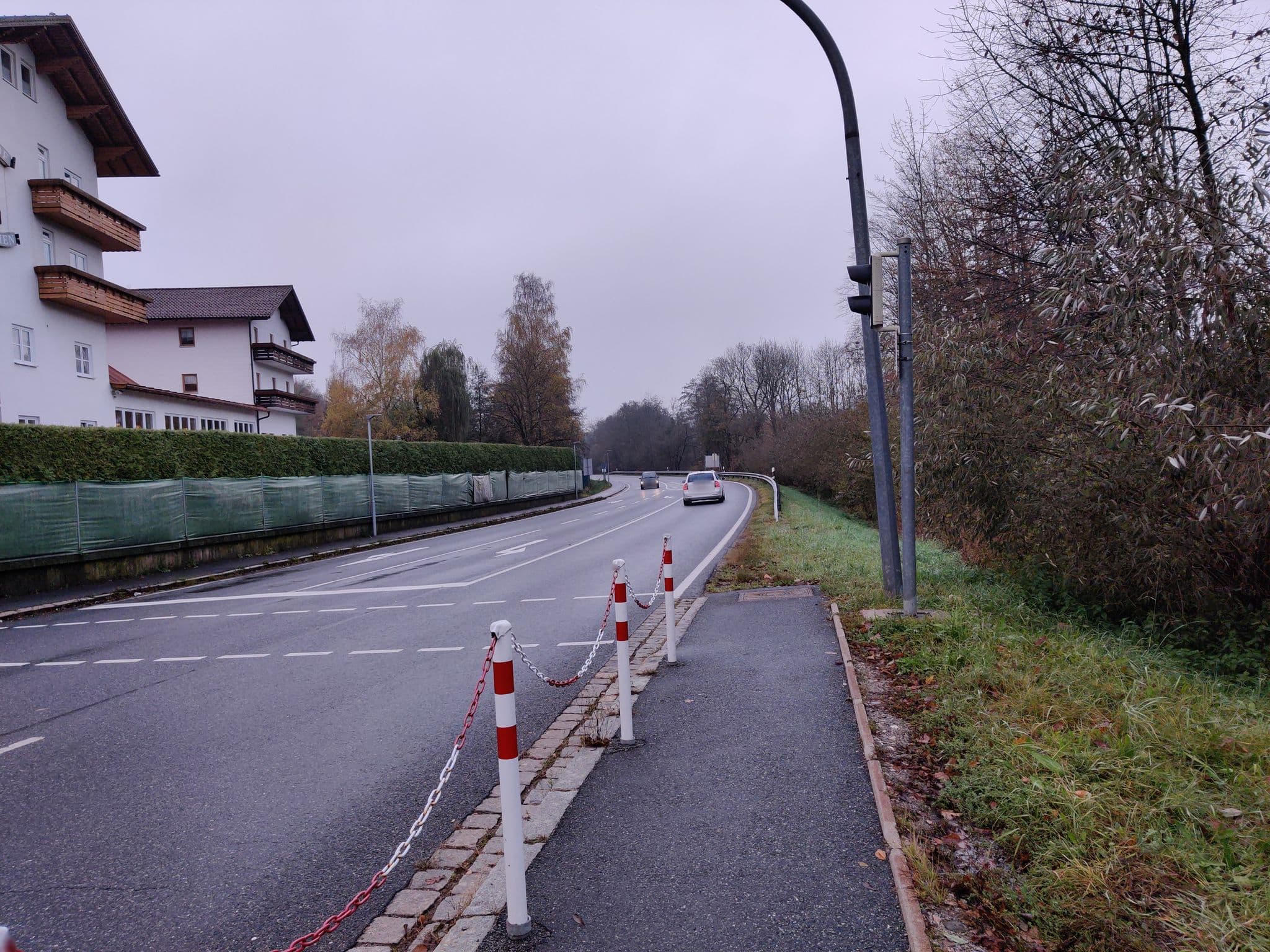Street view near Hotel Zum Hirschen Lam | Bayerischer Wald, Lam — © aceini (CC BY-SA · Mapillary)