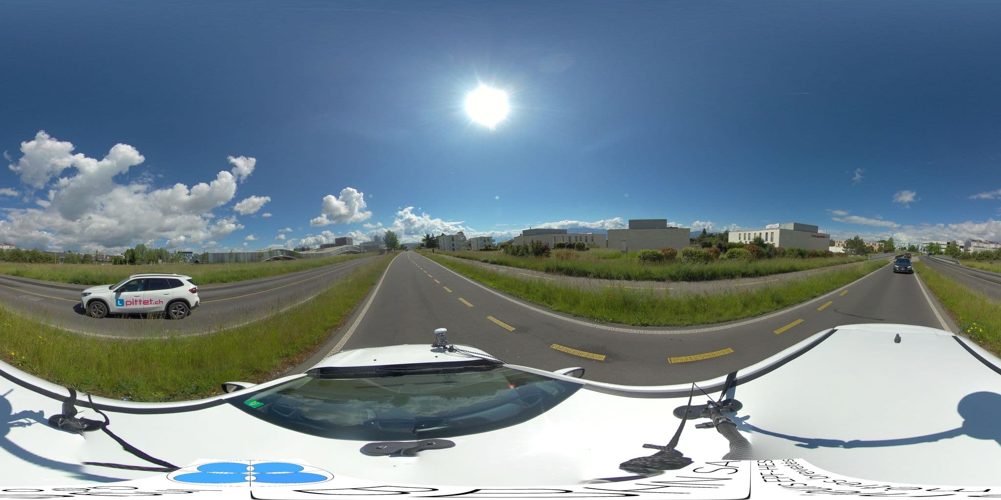 Street view near Starling Hotel, Ecublens — © gchapotte (CC BY-SA · Mapillary)