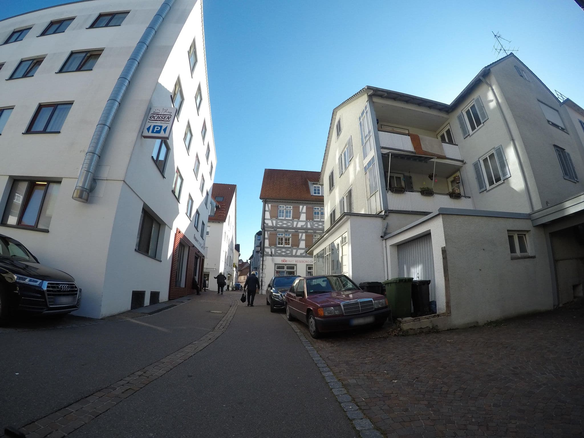 Street view near Hotel Restaurant & Steakhaus Ochsen, Bad Saulgau — © ray66 (CC BY-SA · Mapillary)