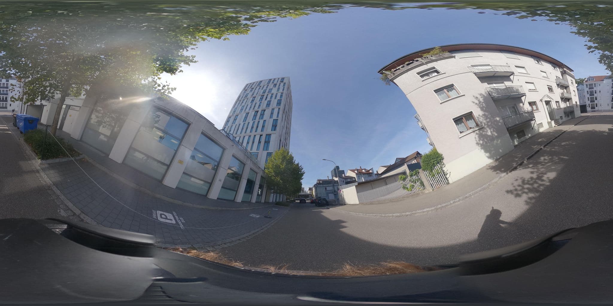 Street view near Boarding House Stadt Lörrach, Lörrach — © fmc_Mlvln (CC BY-SA · Mapillary)