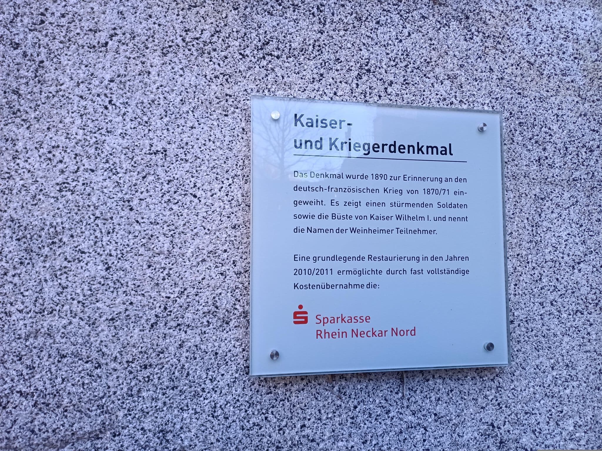 Street view near Tafelspitz Hotel Restaurant Weinheim, Weinheim — © NorMan61 (CC BY-SA · Mapillary)