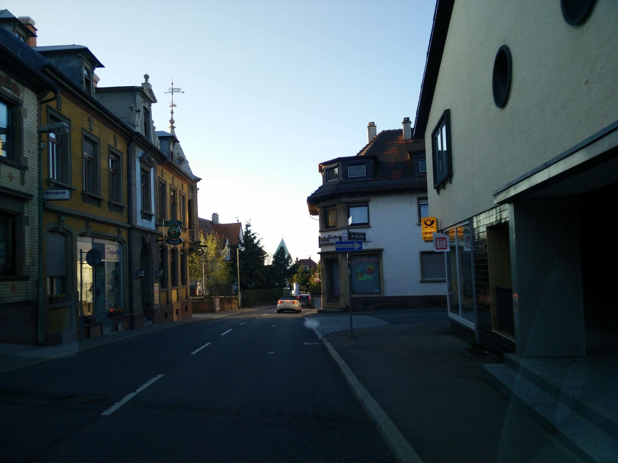 Street view near Hotel und Bistro Lamm Pforzheim, Birkenfeld — © eliasp (CC BY-SA · Mapillary)