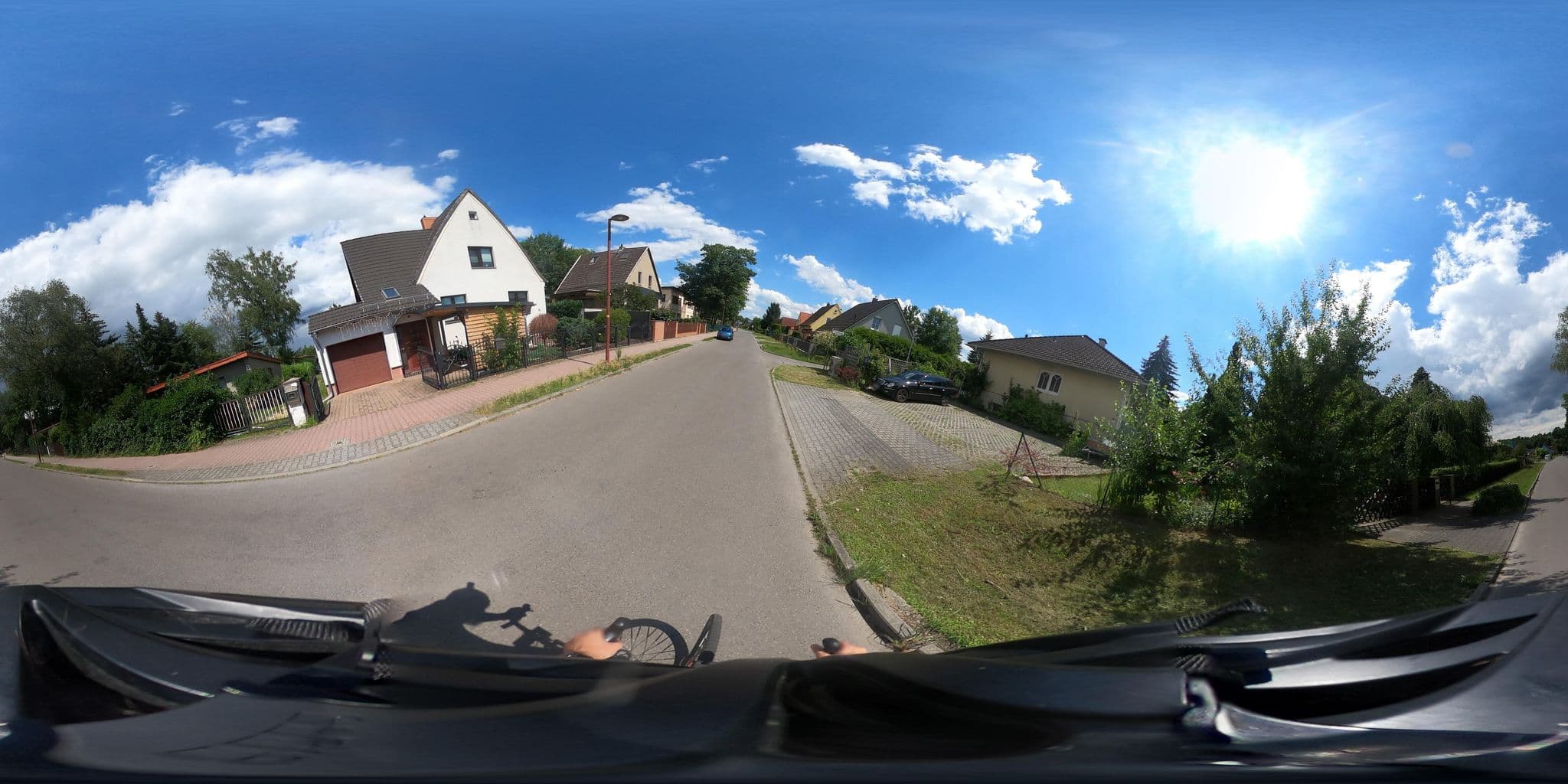 Street view near Pension Drei Birken, Blankenfelde — © britiger (CC BY-SA · Mapillary)