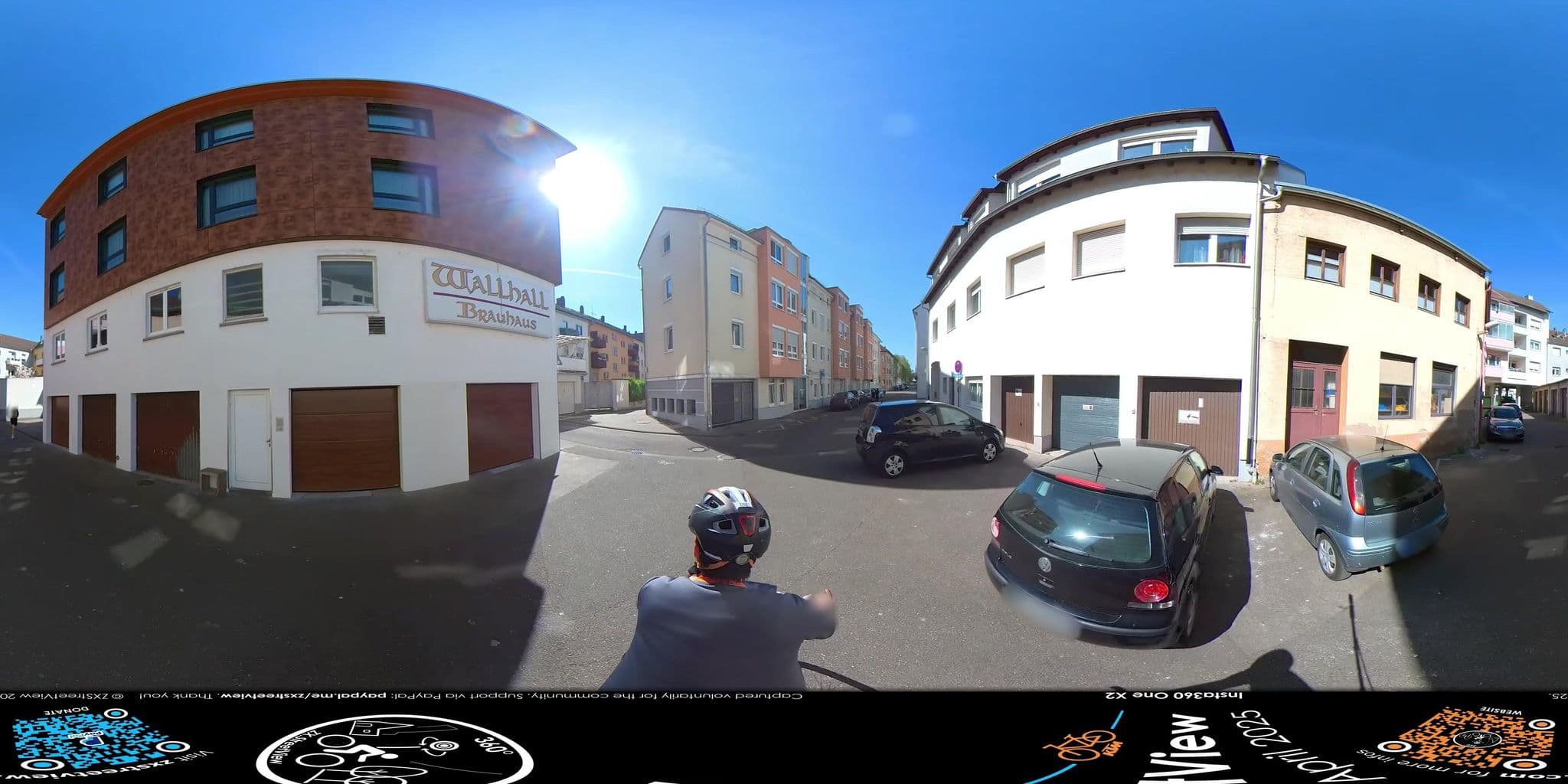 Street view near Hotel und Brauhaus Wallhall, Bruchsal — © ZXStreetview (CC BY-SA · Mapillary)