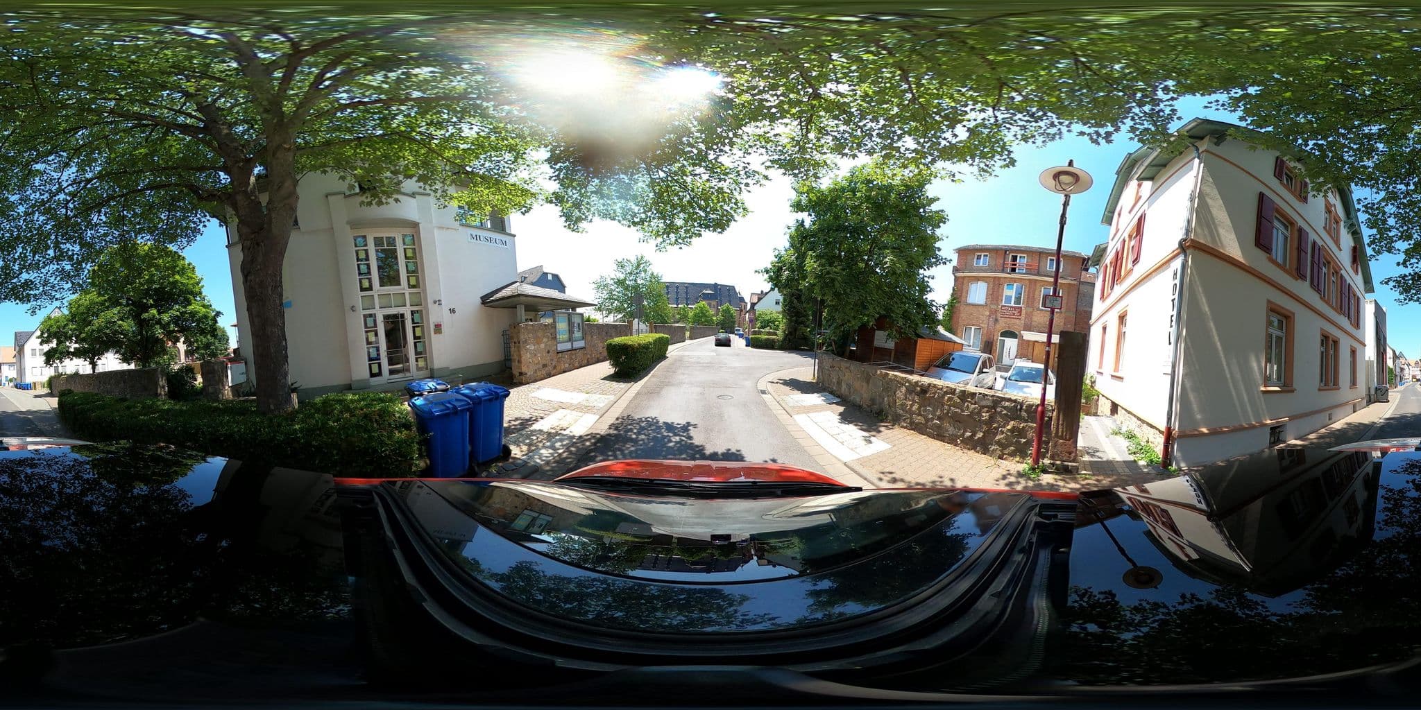 Street view near Hotel United, Butzbach — © GameRover (CC BY-SA · Mapillary)
