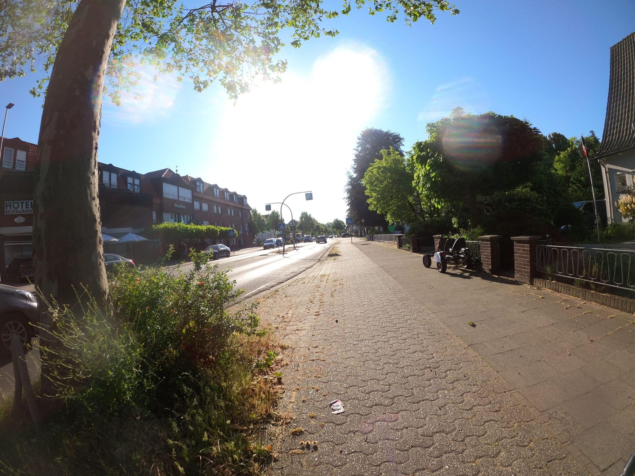 Street view near Hotel-Restaurant Thomsen, Delmenhorst — © VIA_KK (CC BY-SA · Mapillary)