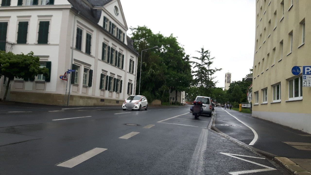 Street view near Gasthof Mangold, Schweinfurt — © changchun1 (CC BY-SA · Mapillary)