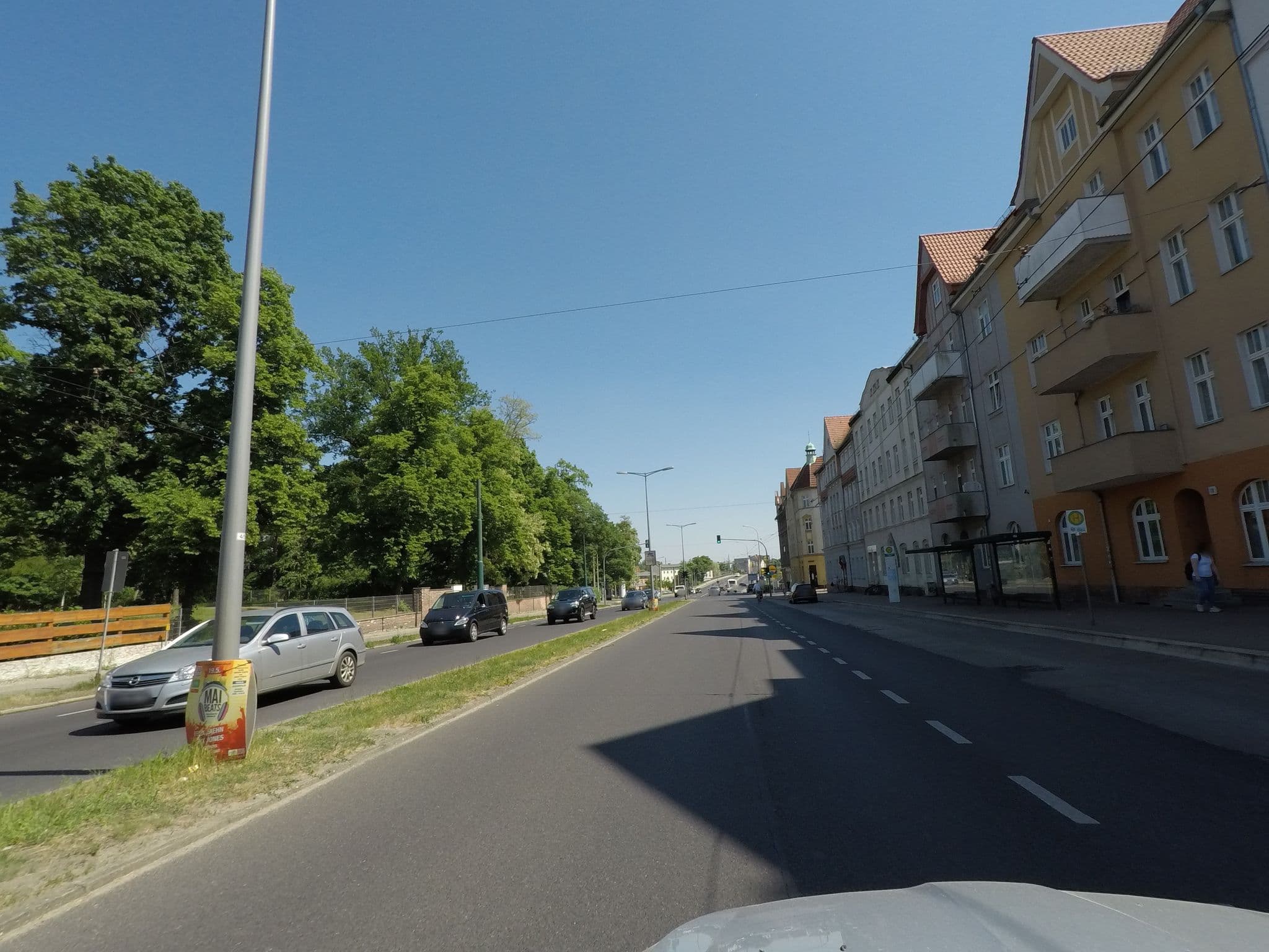 Street view near Hotel und Restaurant Wilder Eber, Eberswalde — © dl7auq (CC BY-SA · Mapillary)