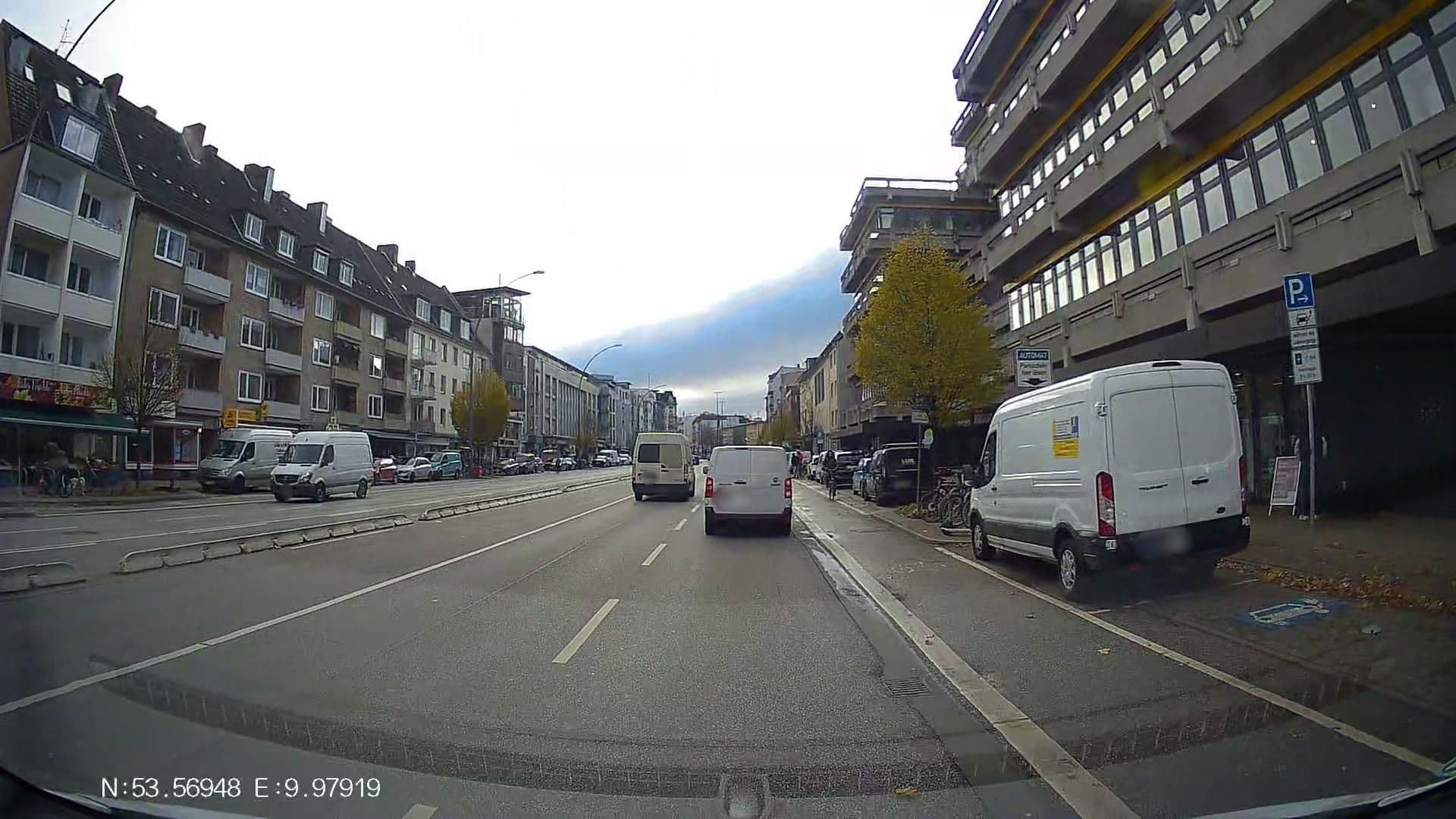 Street view near Hotel Hamburg, Rotherbaum — © Hightower- (CC BY-SA · Mapillary)
