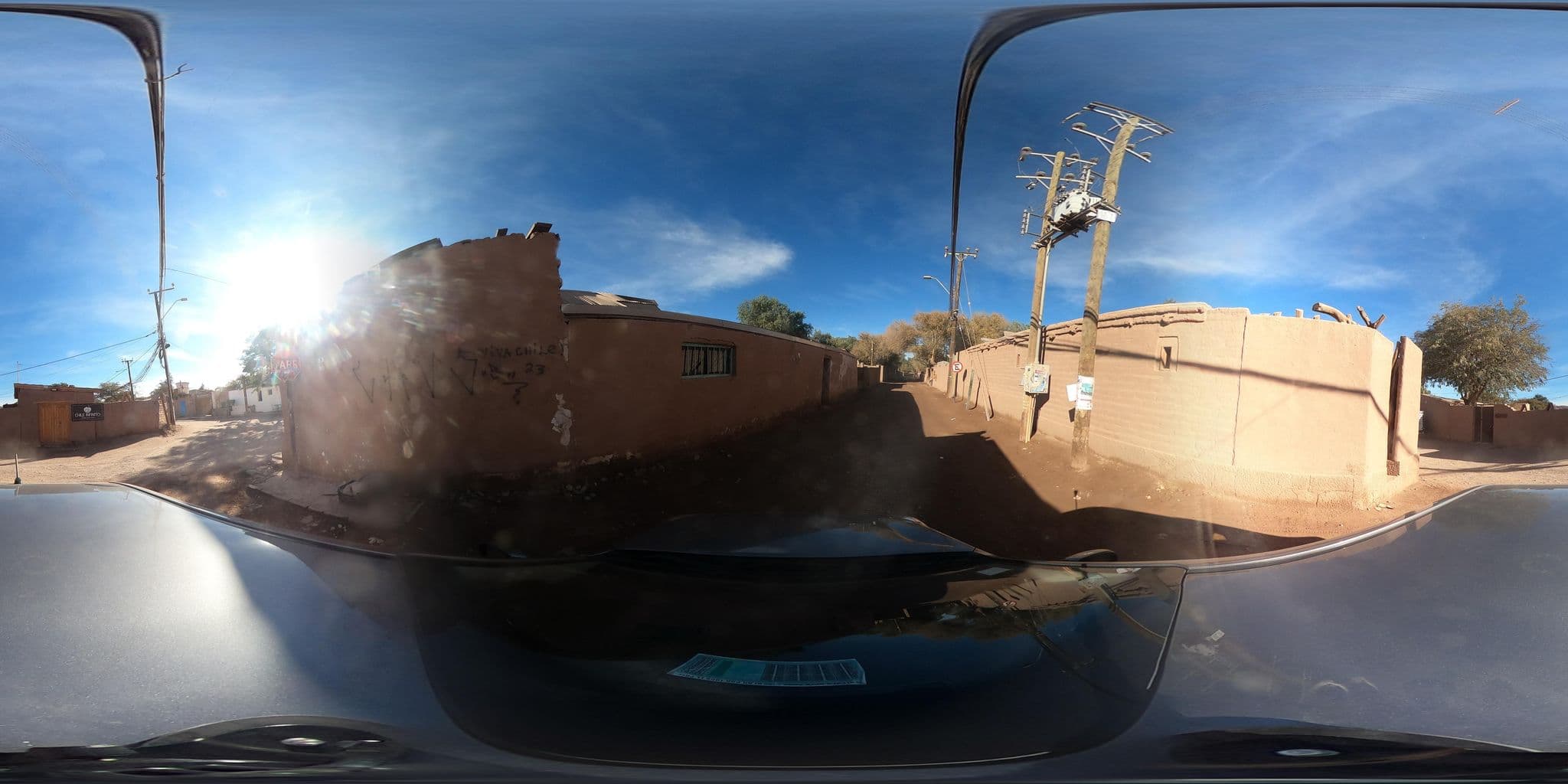 Street view near Kimal, San Pedro de Atacama