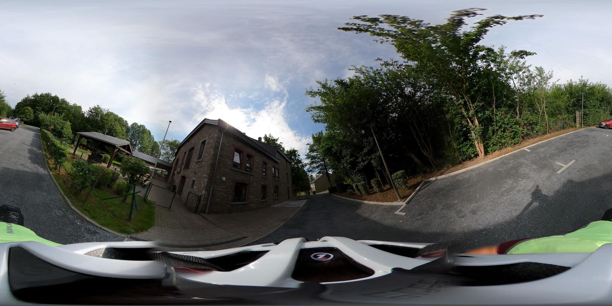 Street view near Hostel of Champlon, Champlon — © Mizuna (CC BY-SA · Mapillary)