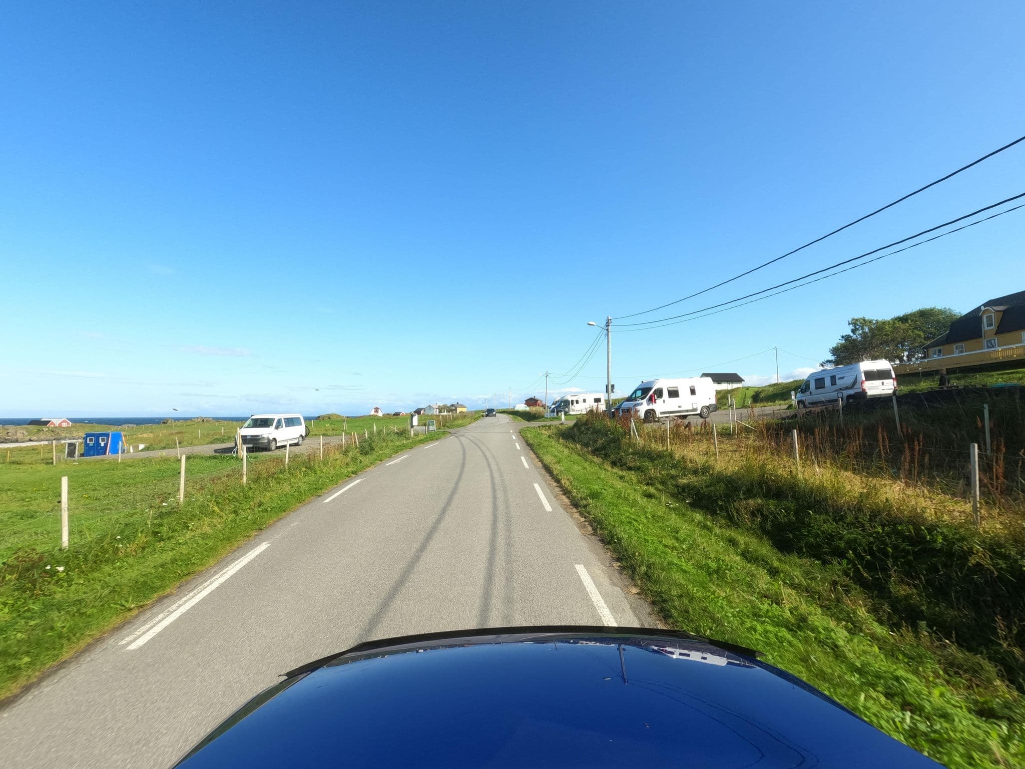 Street view near Hov Camping, Evjen — © catoandersen (CC BY-SA · Mapillary)