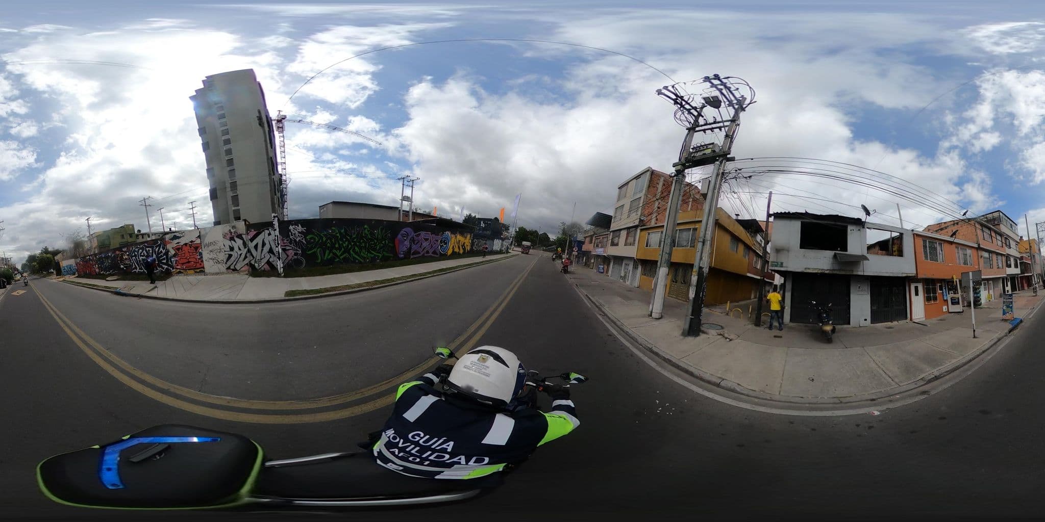 Street view near HOSPEDAJE ROUS, Funza — © rbolivar (CC BY-SA · Mapillary)