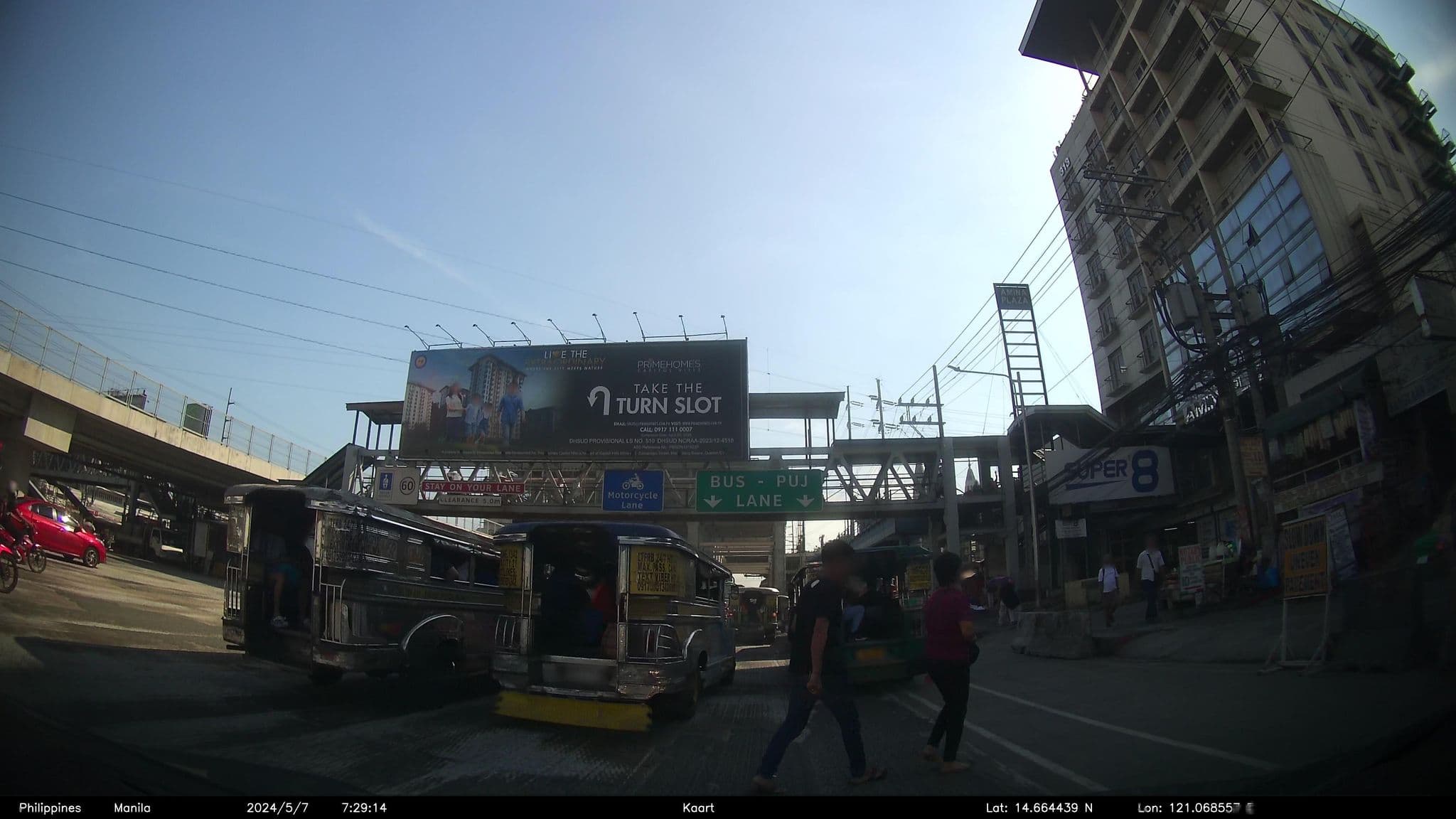 Street view near Amina Plaza & Residences, Quezon City — © kaartcam (CC BY-SA · Mapillary)