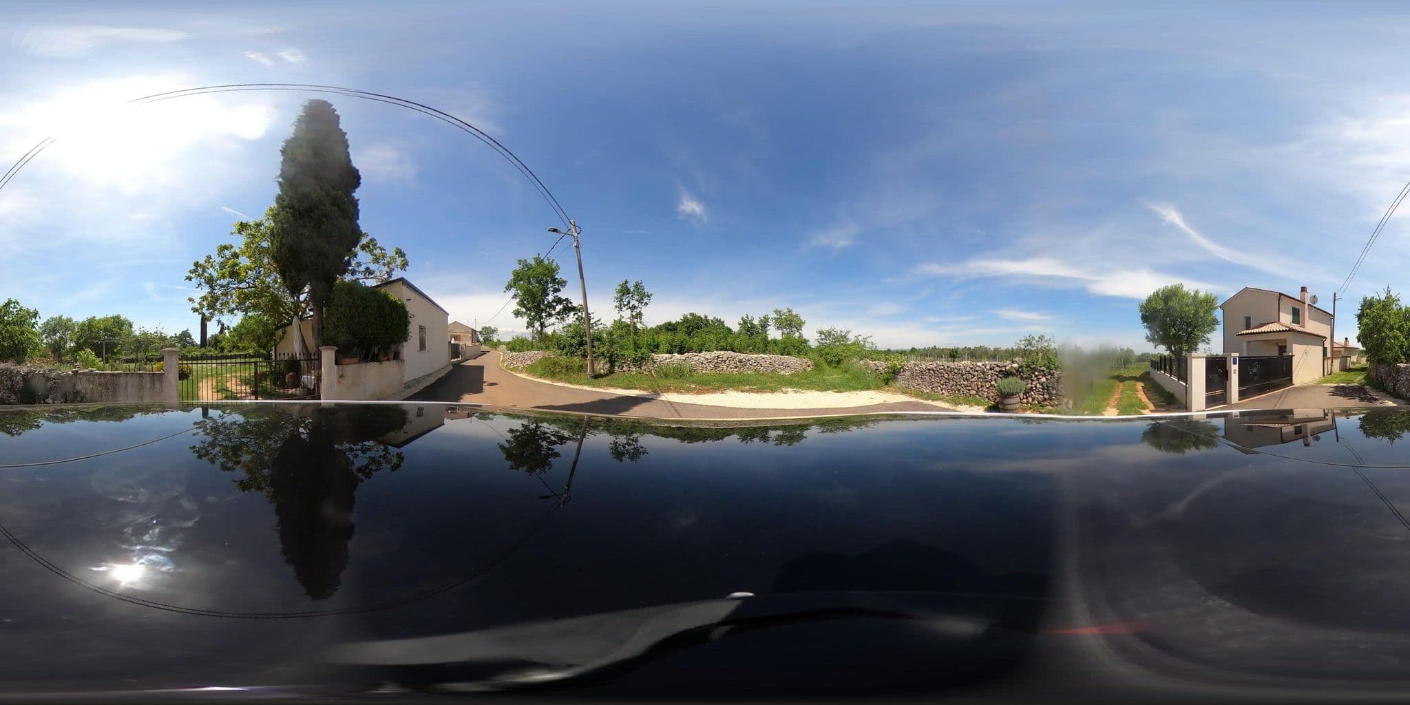 Street view near Villa Anima Calma Filipana, Marčana — © marin85 (CC BY-SA · Mapillary)