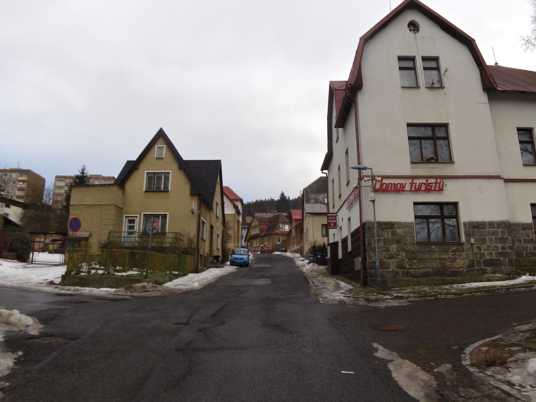 Street view near Hotel Grand Tanvald - restaurace, Tanvald — © fell3 (CC BY-SA · Mapillary)