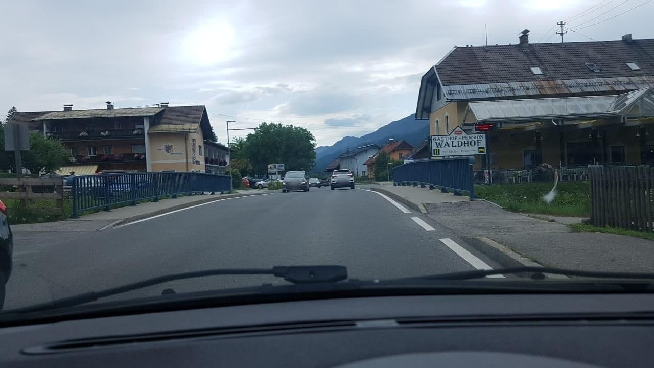 Street view near Gasthof-Pension Waldhof, Greifenburg — © mik007 (CC BY-SA · Mapillary)