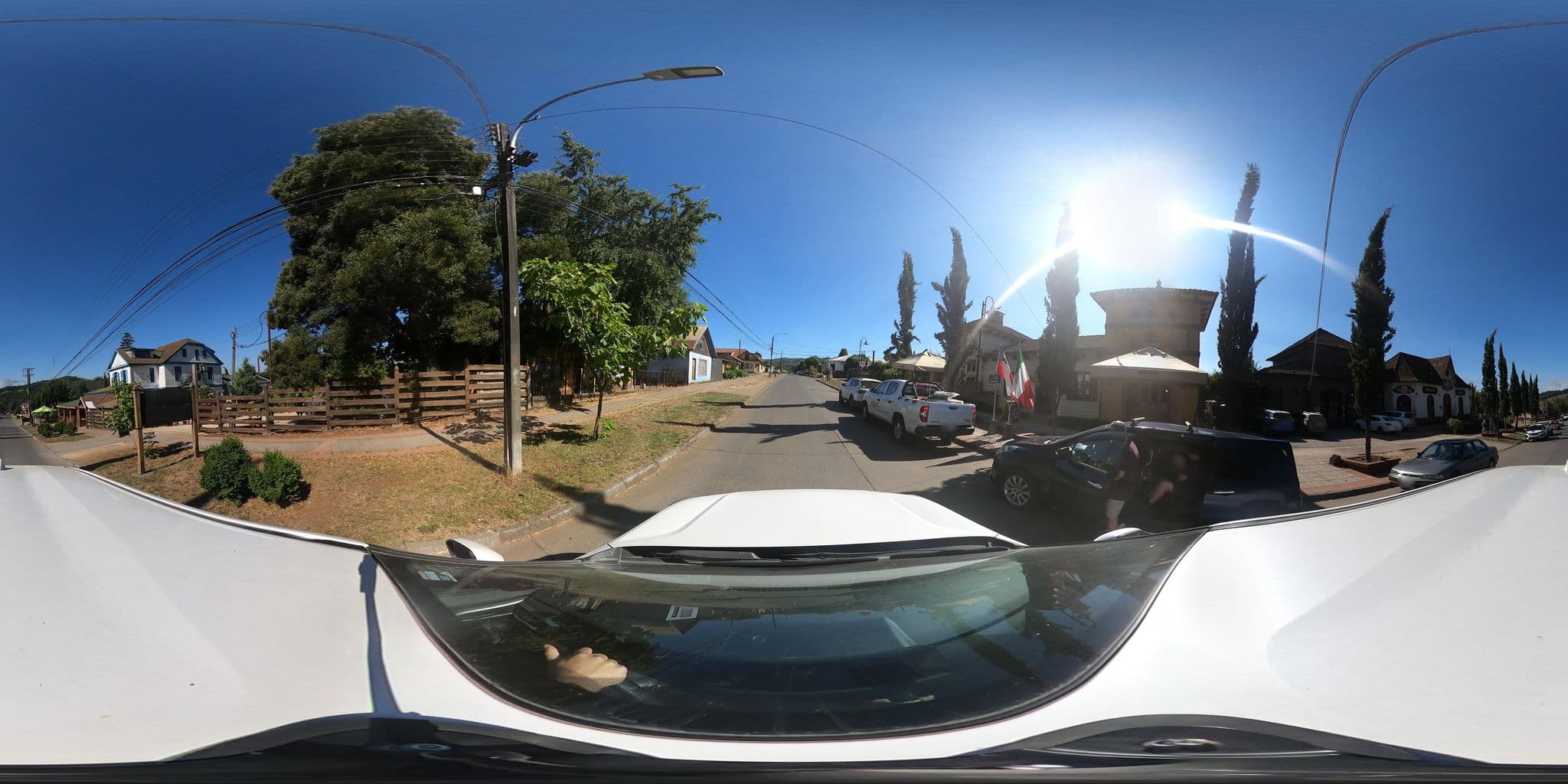 Street view near Hotel Boutique San Giorgio, Capitán Pastene — © Kaart_Local (CC BY-SA · Mapillary)