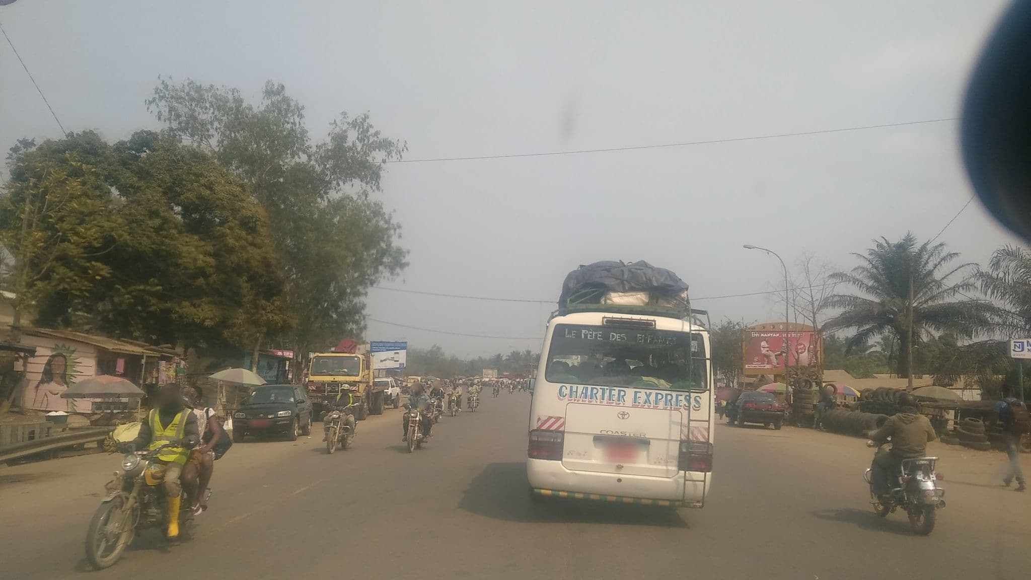Street view near Hôtel NJUKEMTA, Bafia — © albingasparetto (CC BY-SA · Mapillary)