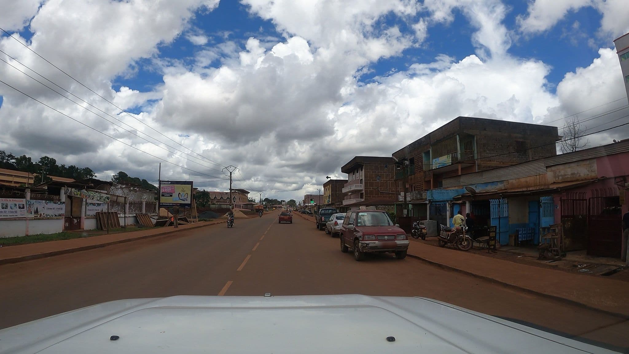 Street view near Hôtel la belle epoque, Bafoussam — © ArnoldNkwabong (CC BY-SA · Mapillary)