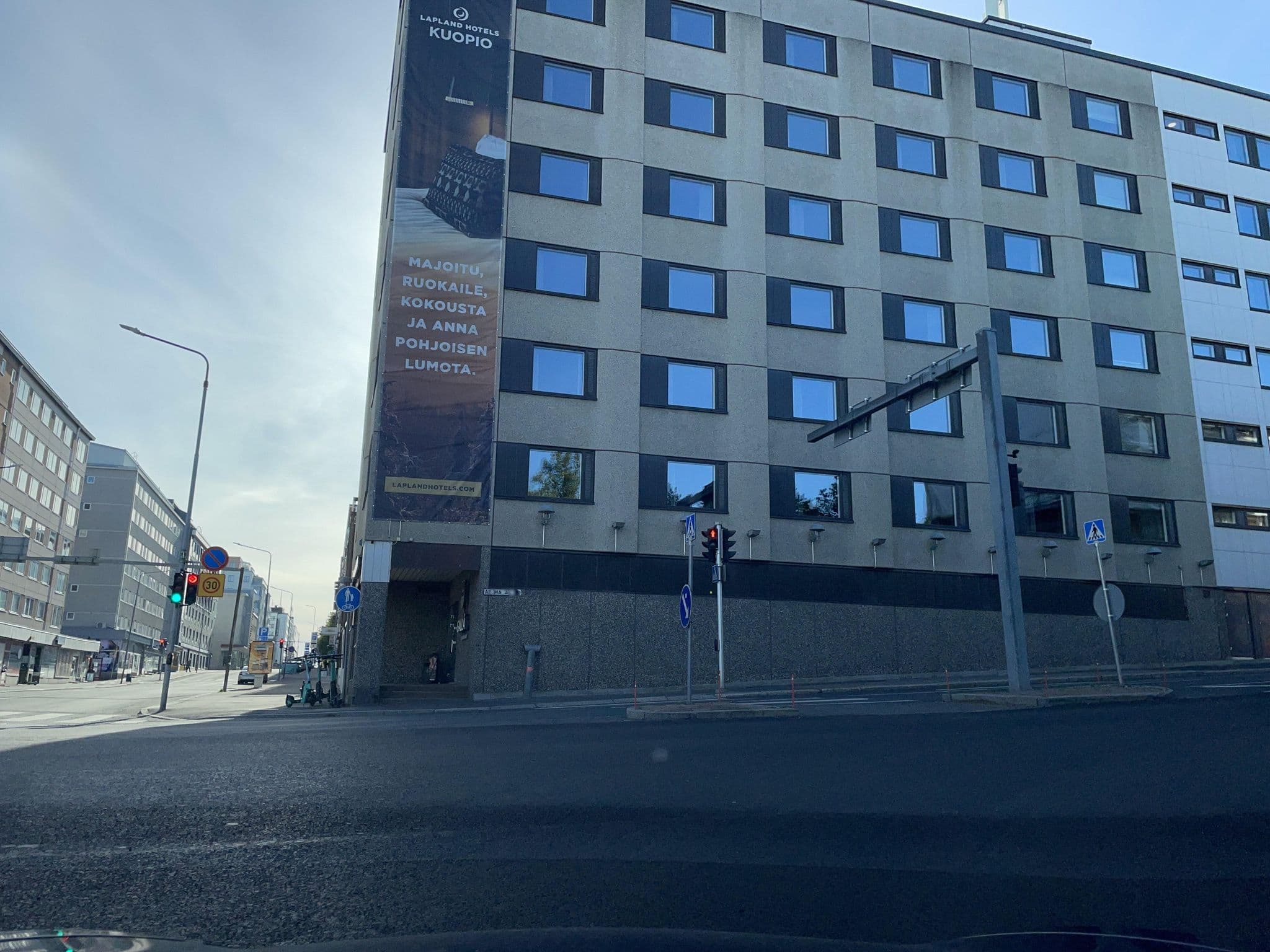 Street view near Lapland Hotels Kuopio, Kuopio — © kino (CC BY-SA · Mapillary)