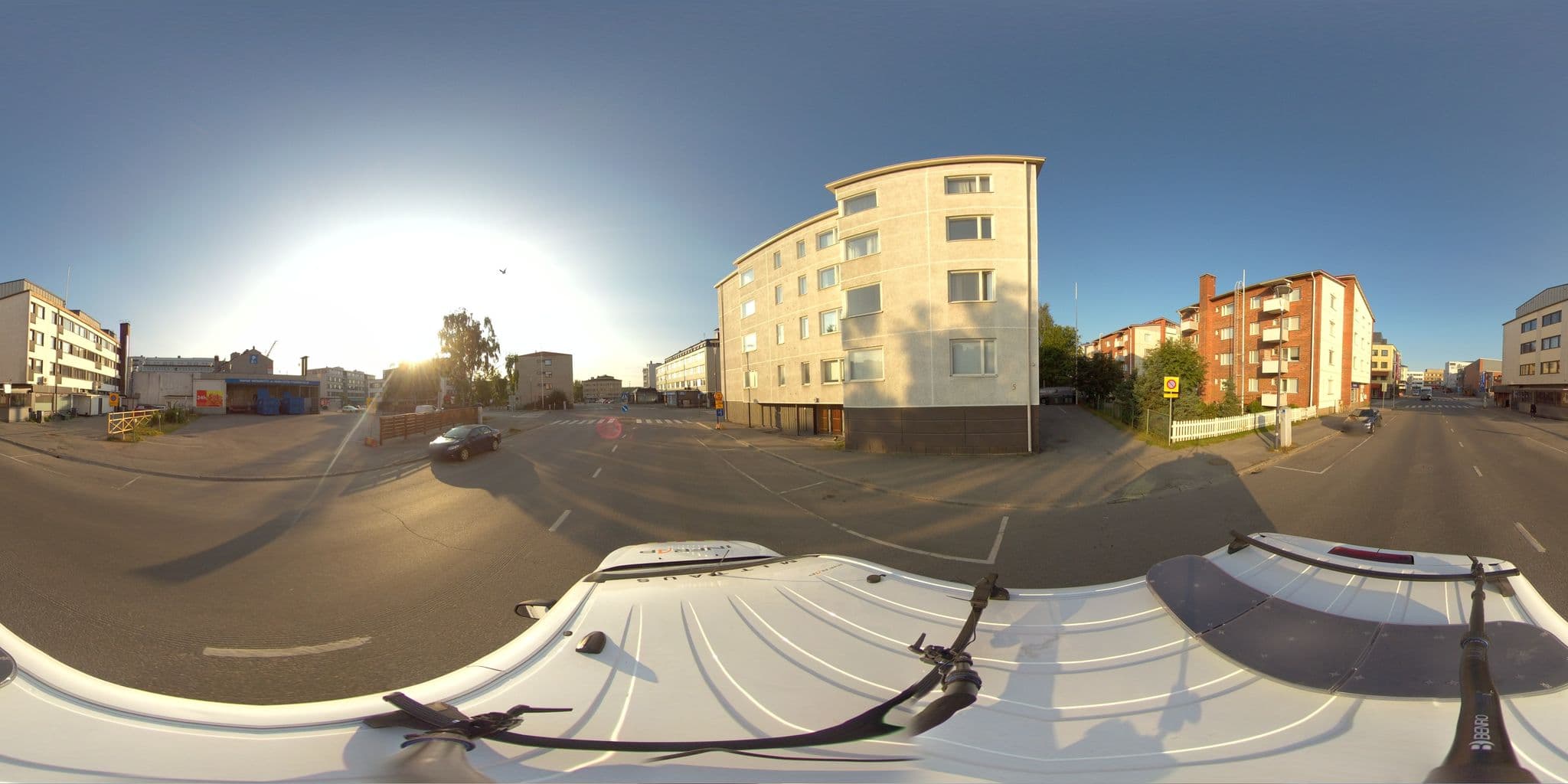 Street view near Santa’s Holiday Homes, Rovaniemi — © HTJoy (CC BY-SA · Mapillary)