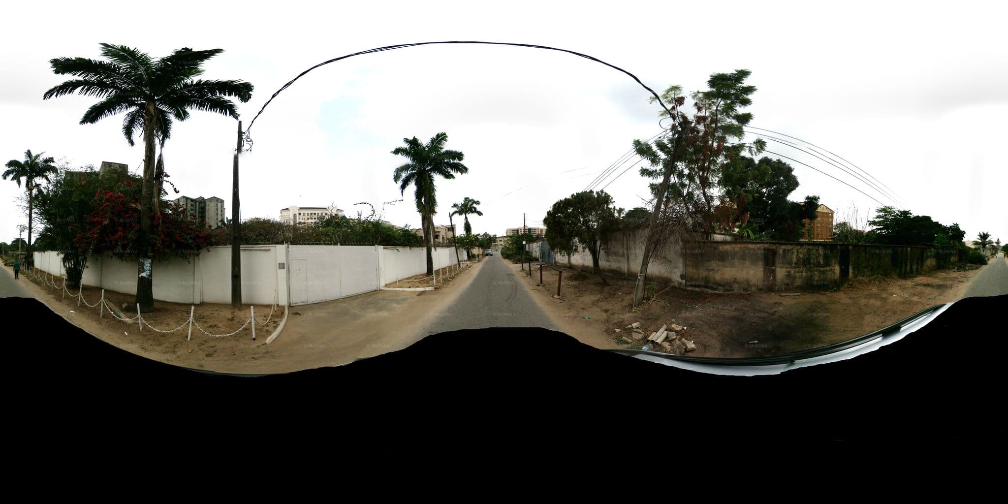 Street view near La Cour, Obalende — © moriwo (CC BY-SA · Mapillary)