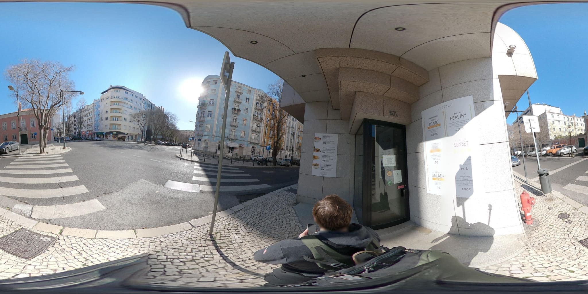 Street view near Hotel Real Parque, São Sebastião da Pedreira — © skfd (CC BY-SA · Mapillary)