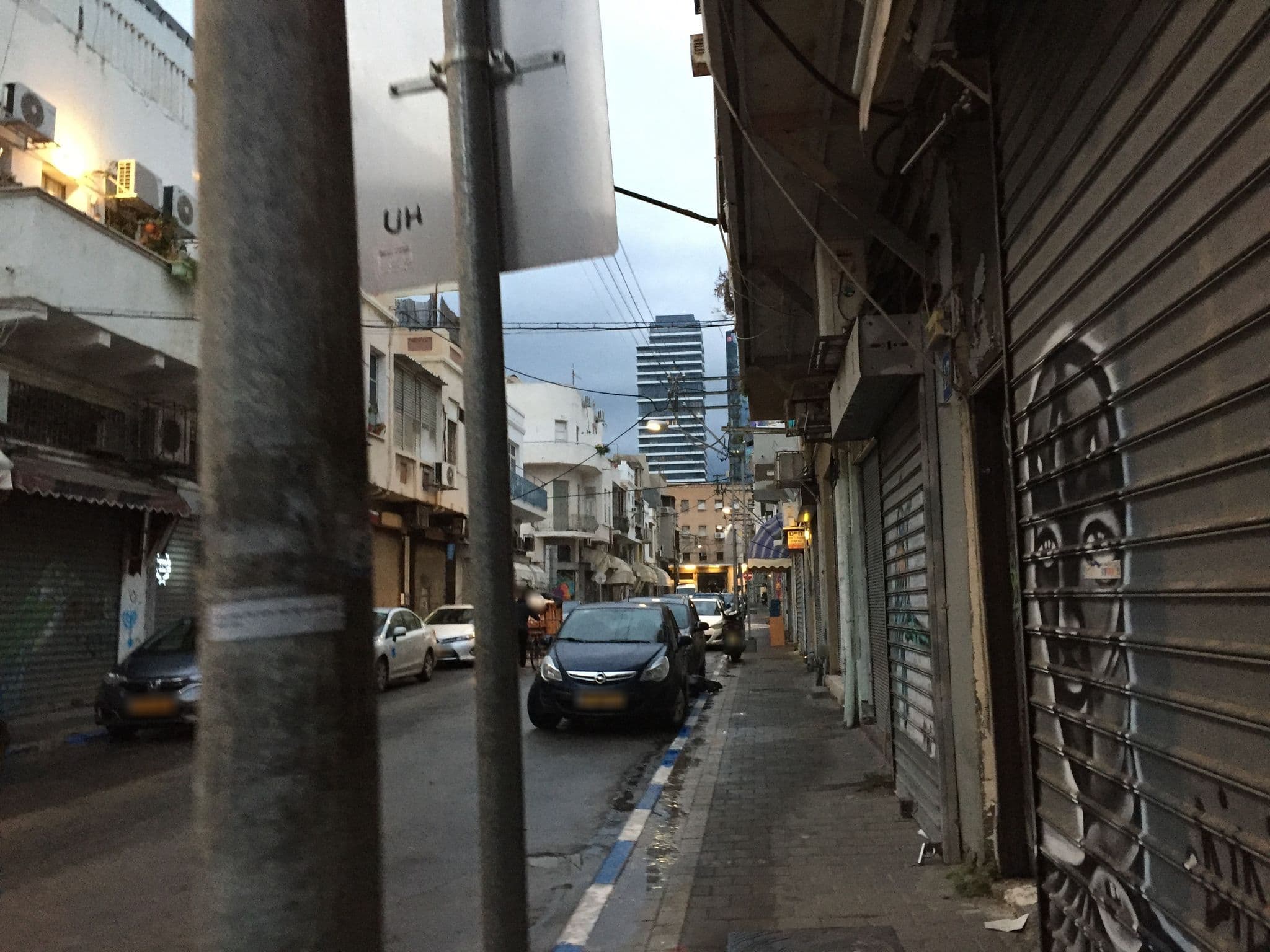 Street view near Hakrishon, Jaffa — © richlv (CC BY-SA · Mapillary)