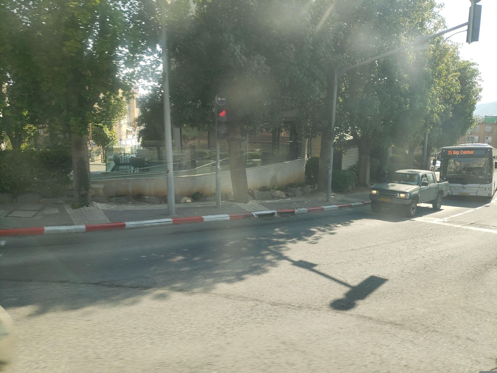 Street view near Prima Galil Hotel in Tiberias, Tiberias — © mapfool (CC BY-SA · Mapillary)