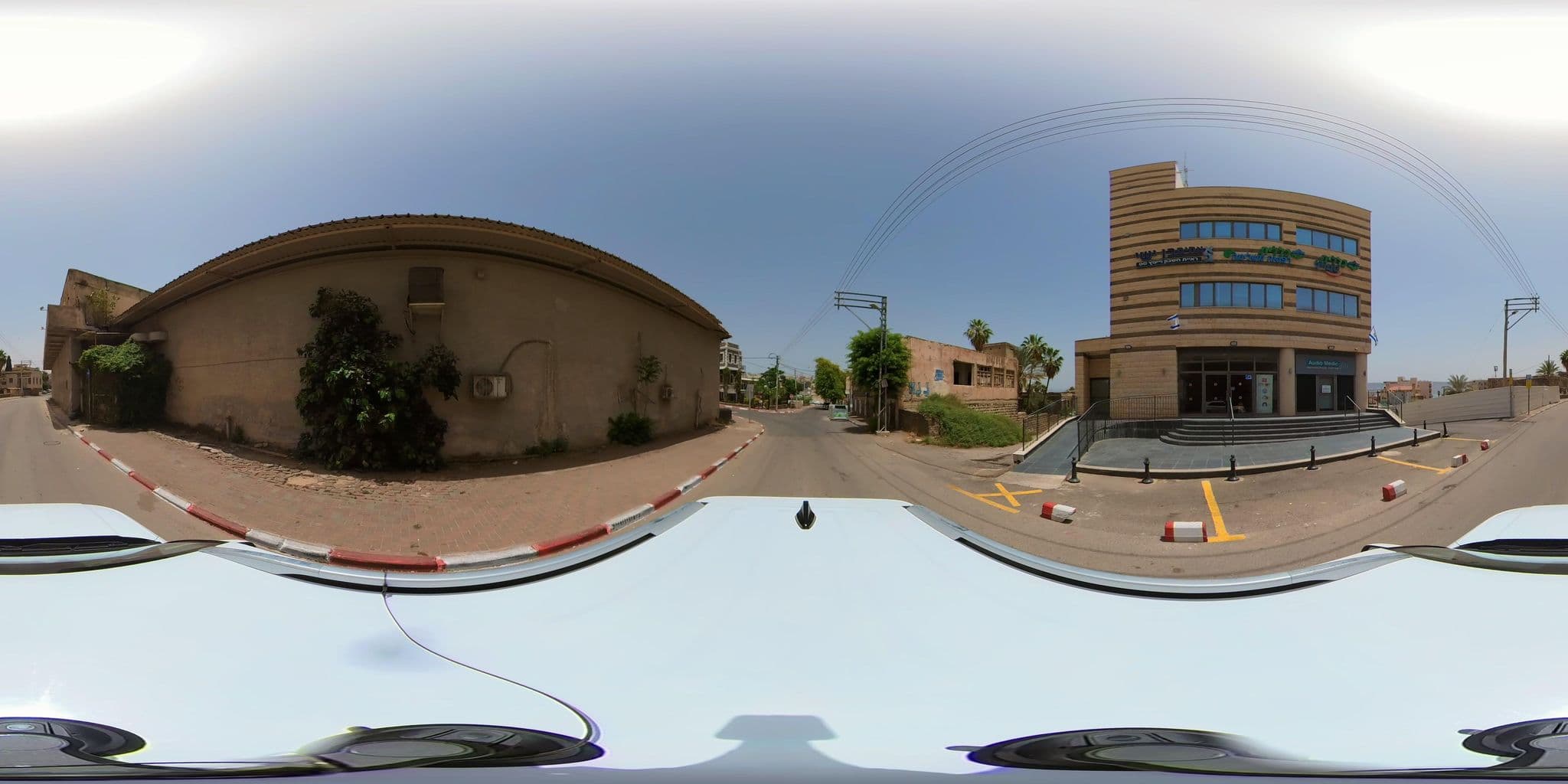 Street view near Chalet Mansion, Tiberias — © Evgeniy360 (CC BY-SA · Mapillary)