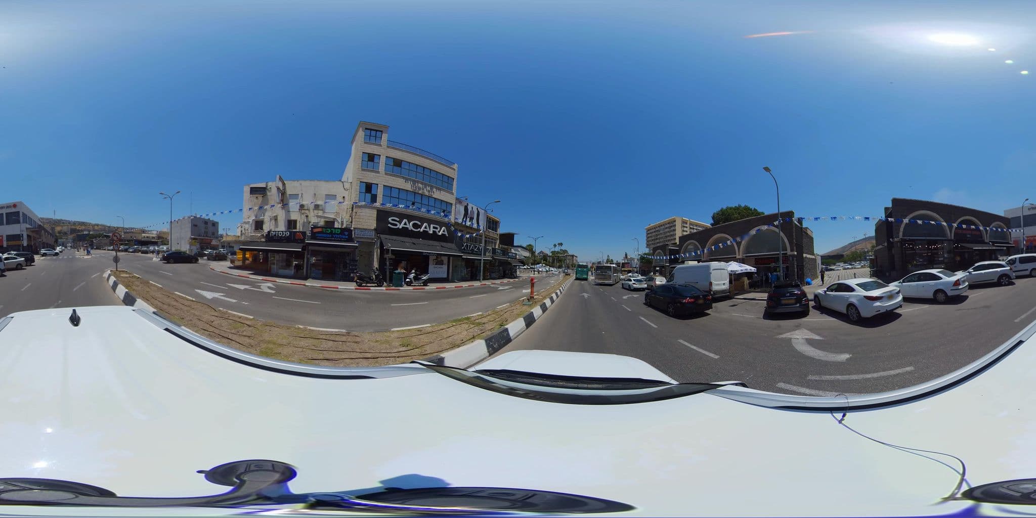 Street view near Lago Hotel, Tiberias — © Evgeniy360 (CC BY-SA · Mapillary)