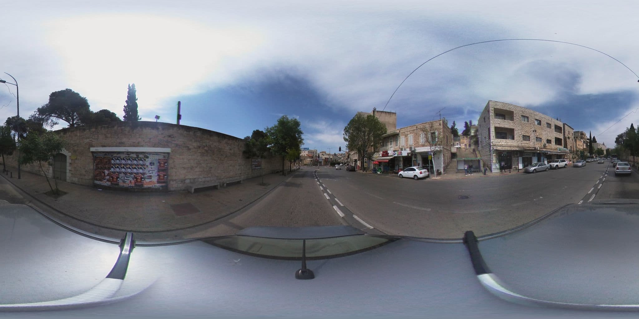 Street view near Galilee Hotel Nazareth, Nazareth — © fjgeoformation (CC BY-SA · Mapillary)