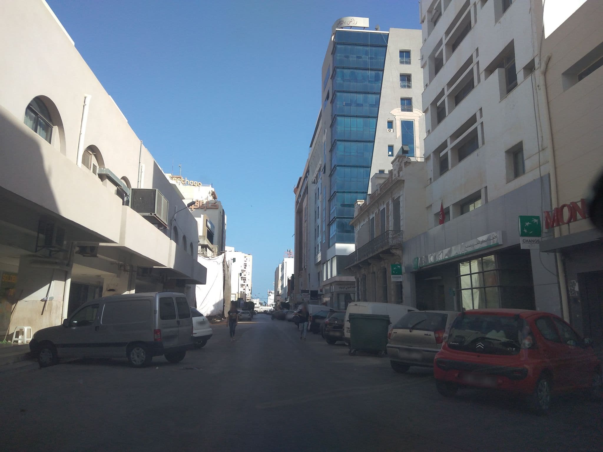 Street view near Golden Tulip Hotel Sfax, Sfax — © mohamedm (CC BY-SA · Mapillary)