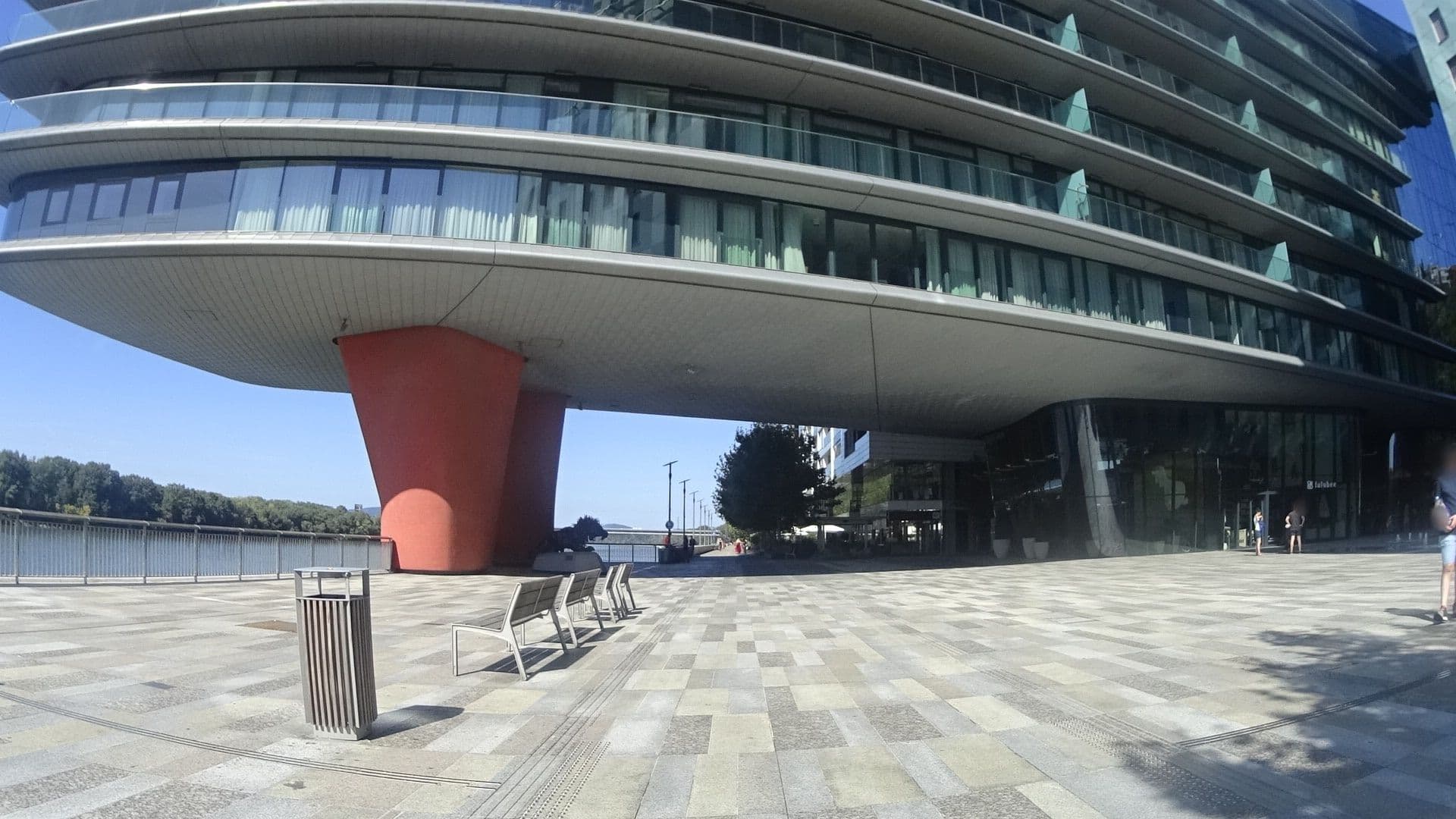 Street view near Room 523, Kempinski River Park Bratislava, Staré Mesto — © ramap (CC BY-SA · Mapillary)