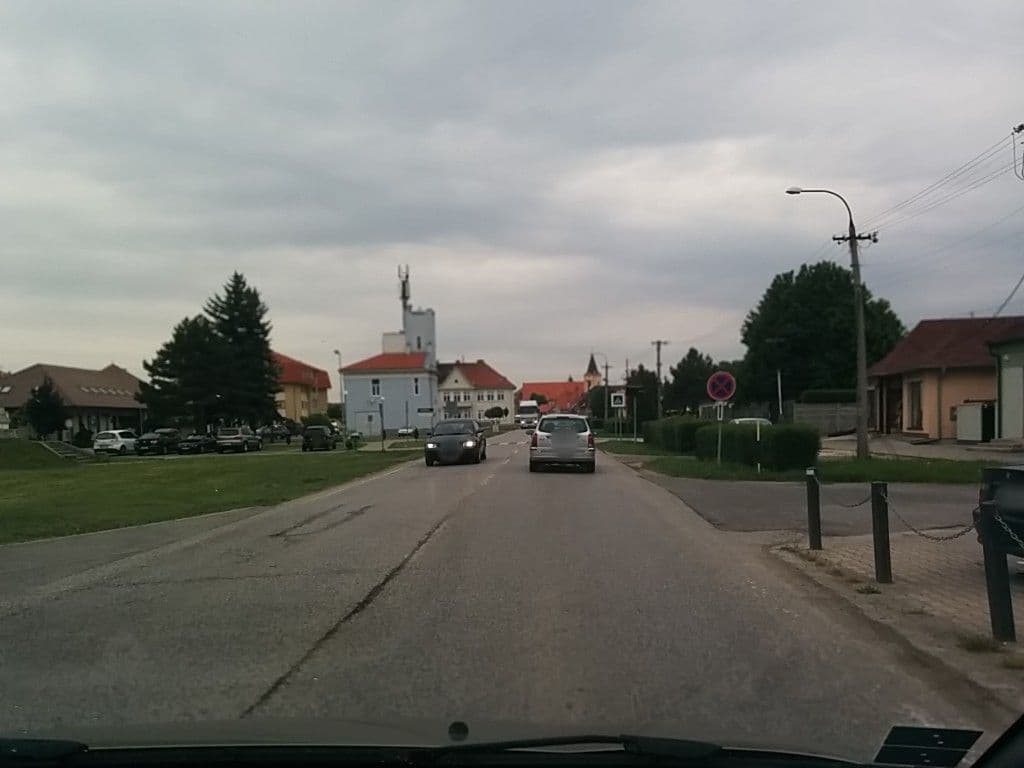 Street view near Penzion Grand, Sládkovičovo — © kroupa (CC BY-SA · Mapillary)